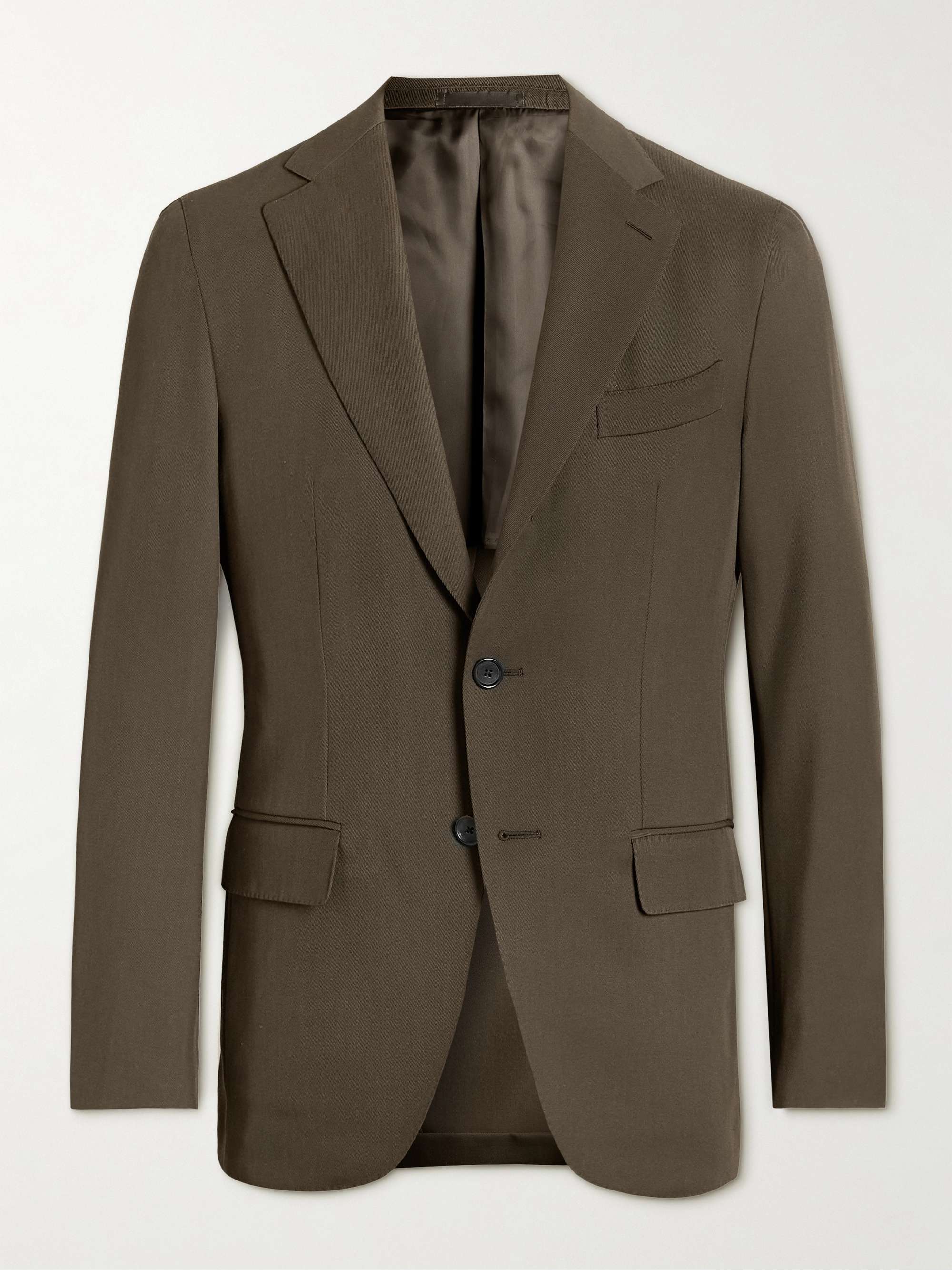 CARUSO Adia Wool-Twill Suit Jacket