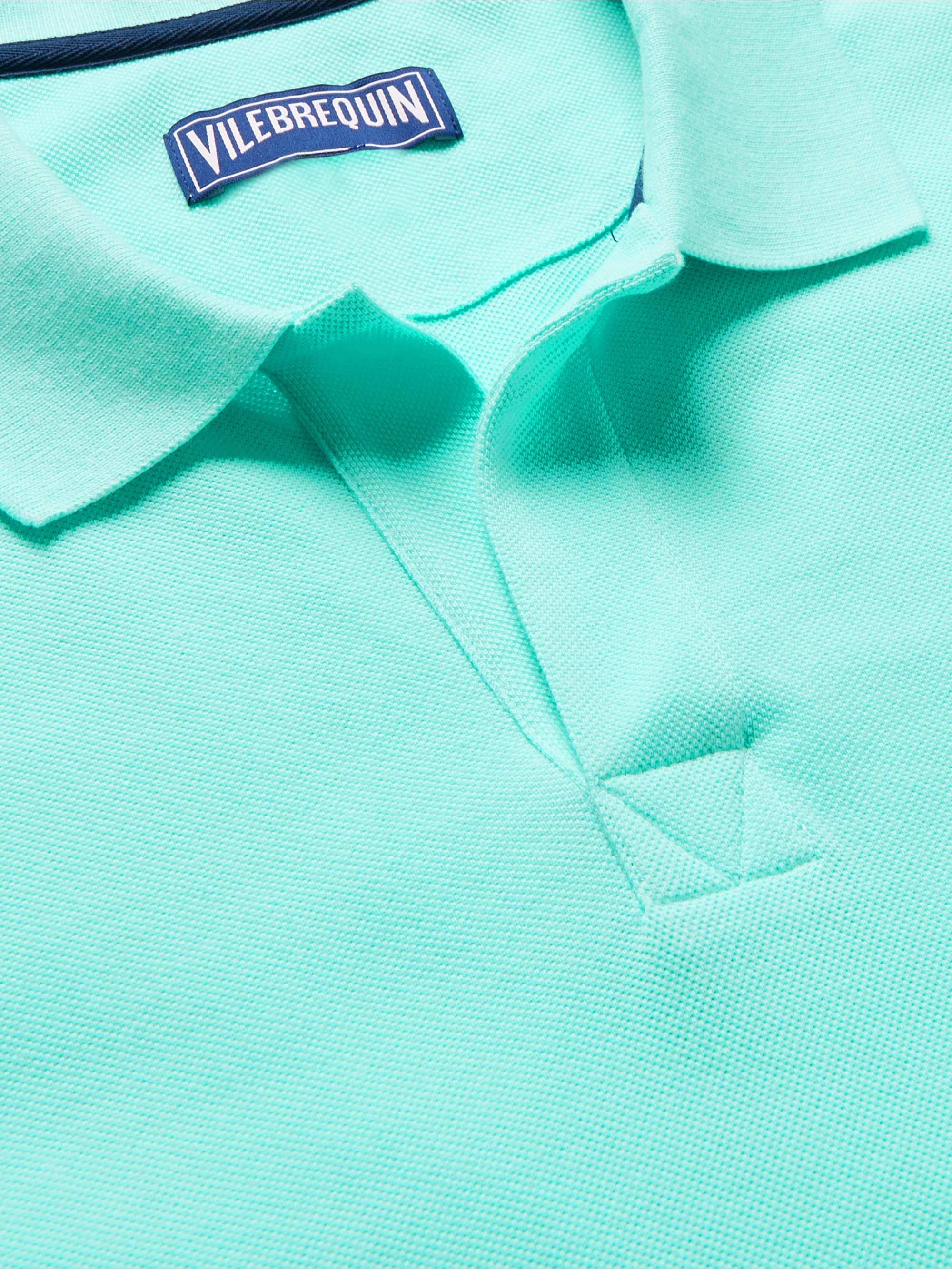 VILEBREQUIN Palatin Slim-Fit Cotton-Piqué Polo Shirt
