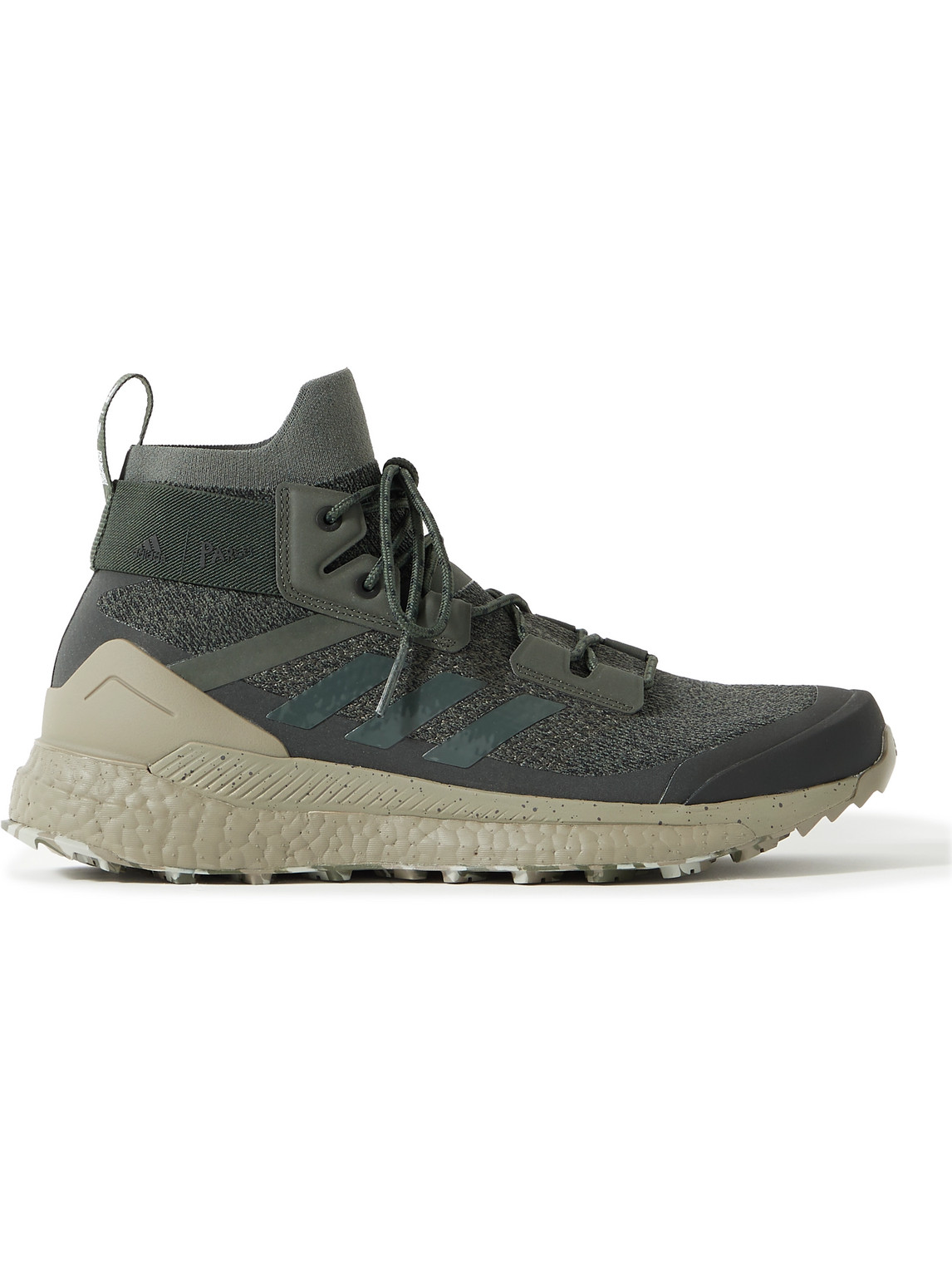 Adidas Consortium Parley Terrex Free Hiker Primeknit Sneakers In Black