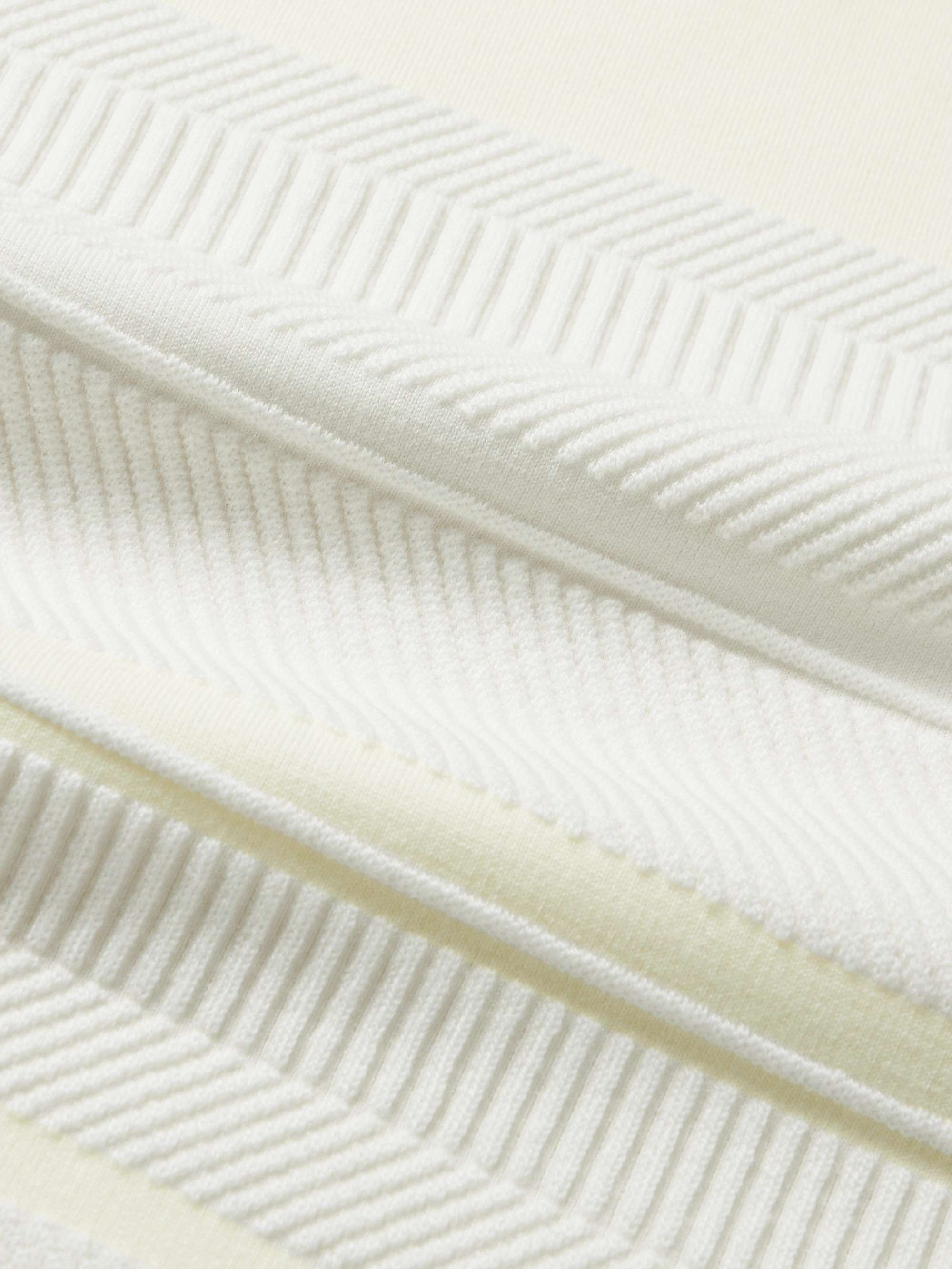 DUNHILL Gears Textured Wool-Blend Sweater