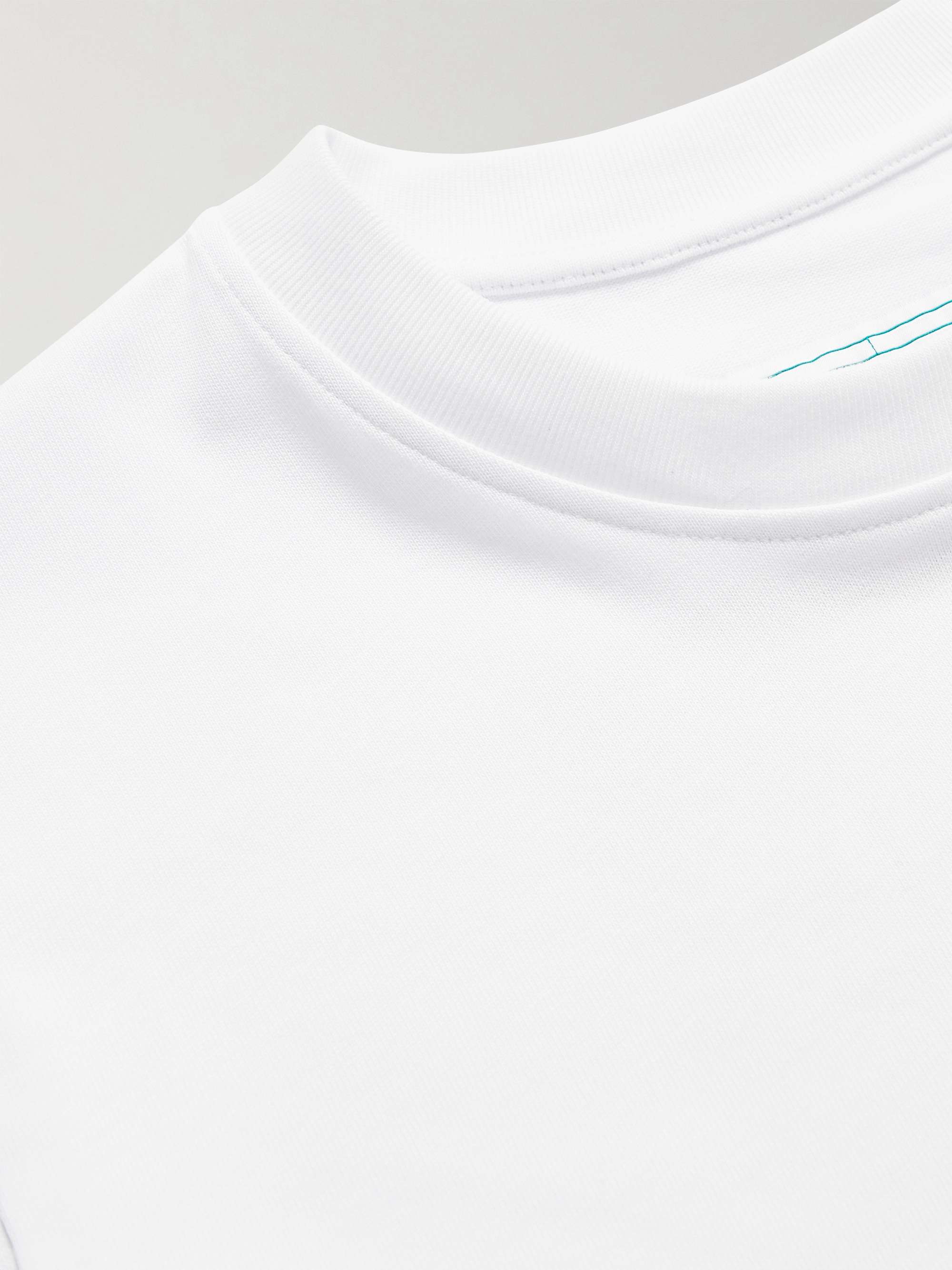 CASABLANCA Logo-Print Cotton-Jersey T-Shirt