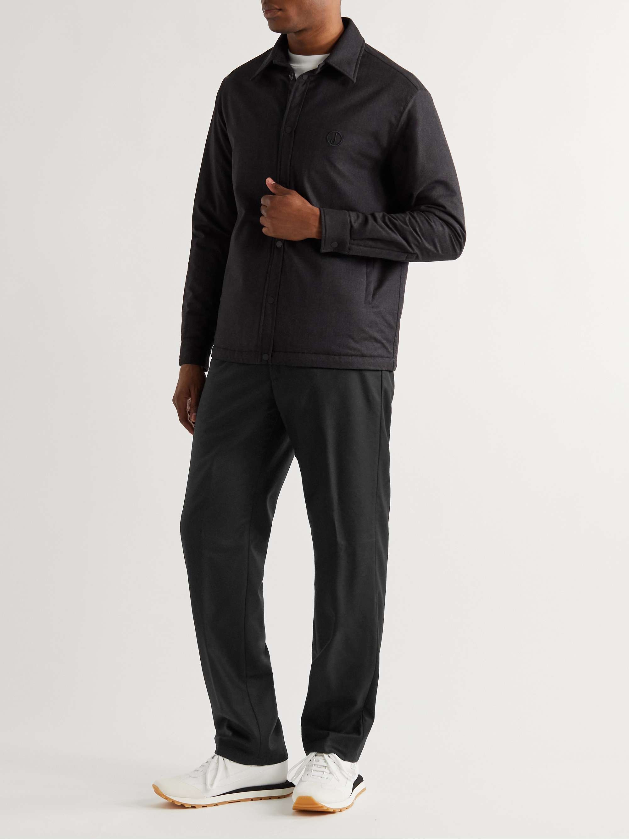 DUNHILL Wool-Flannel Trousers