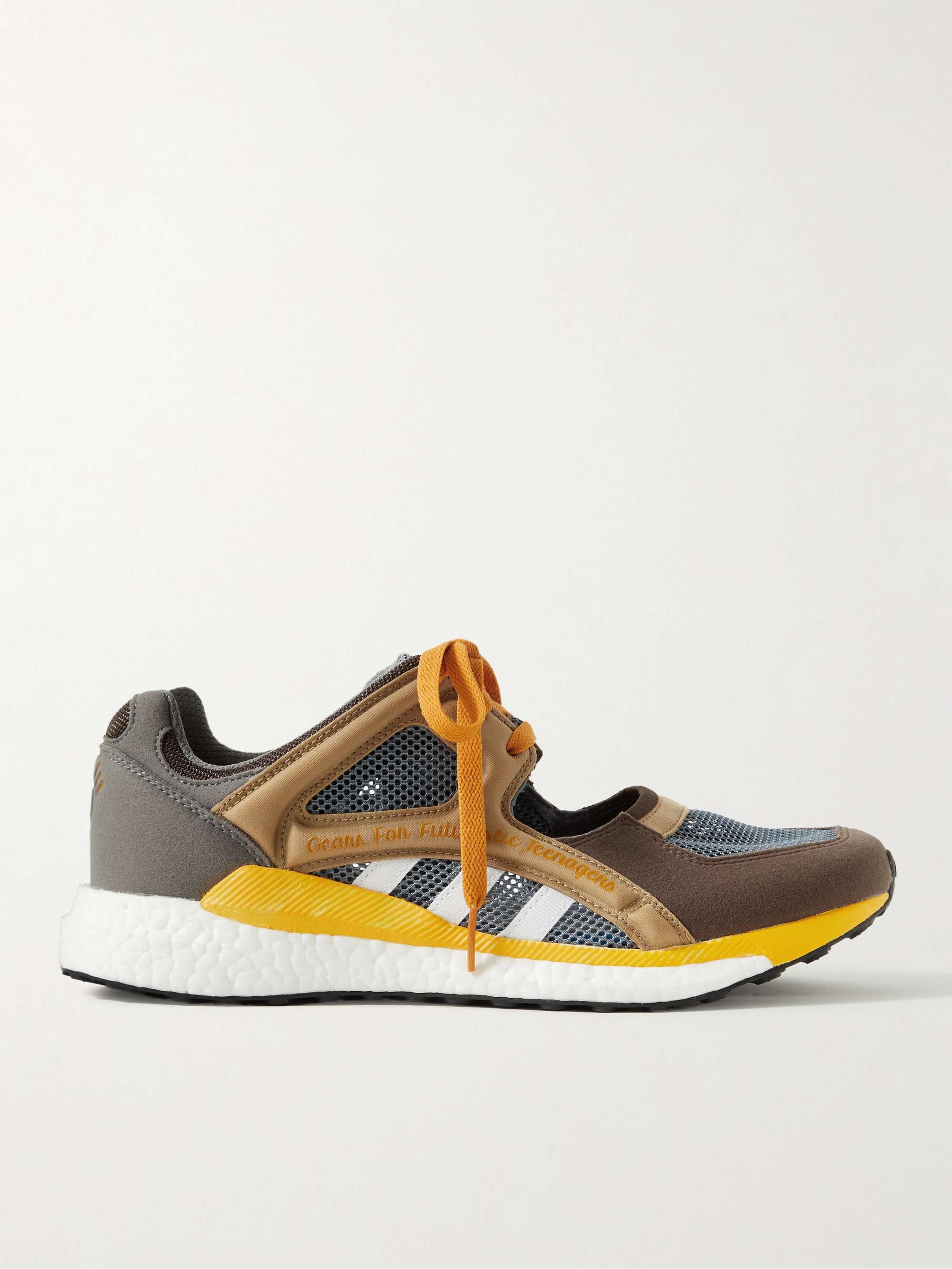 mrporter.com | Human Made Cutout Mesh and Canvas Sneakers