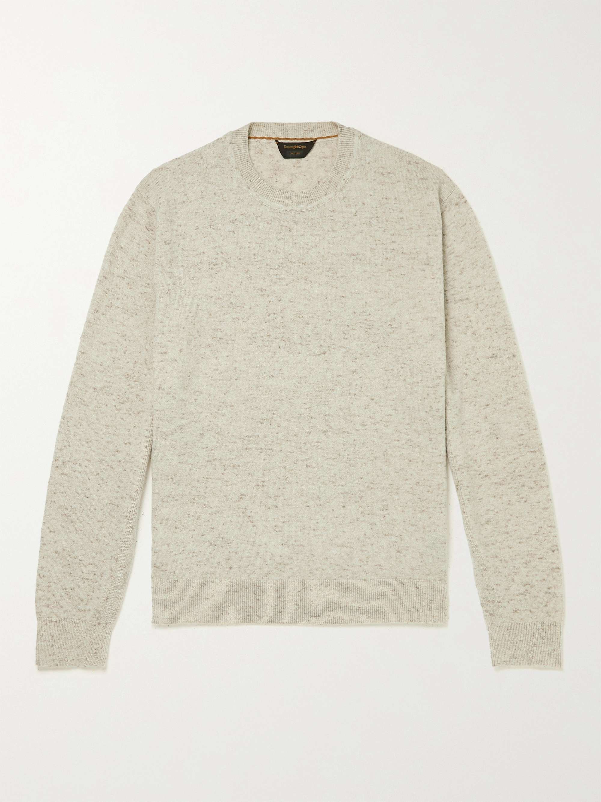 ERMENEGILDO ZEGNA Cashmere-Blend Sweater
