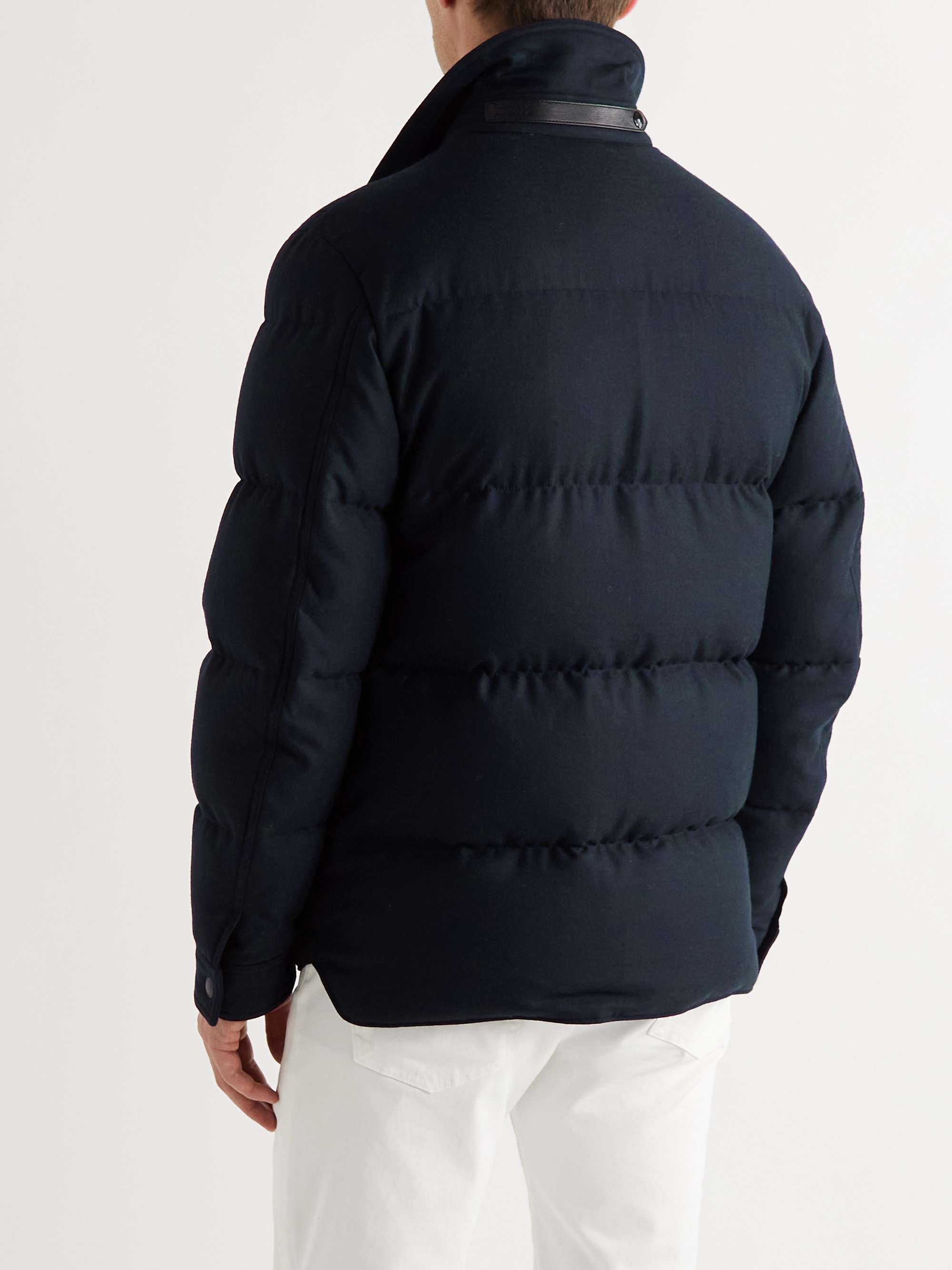 TOM FORD Cashmere and Wool-Bend Down Jacket