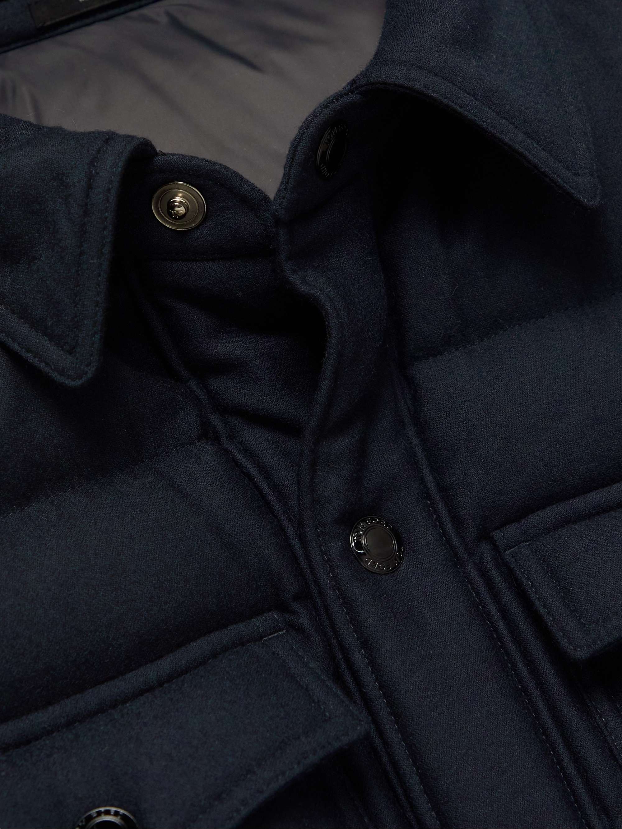 TOM FORD Cashmere and Wool-Bend Down Jacket