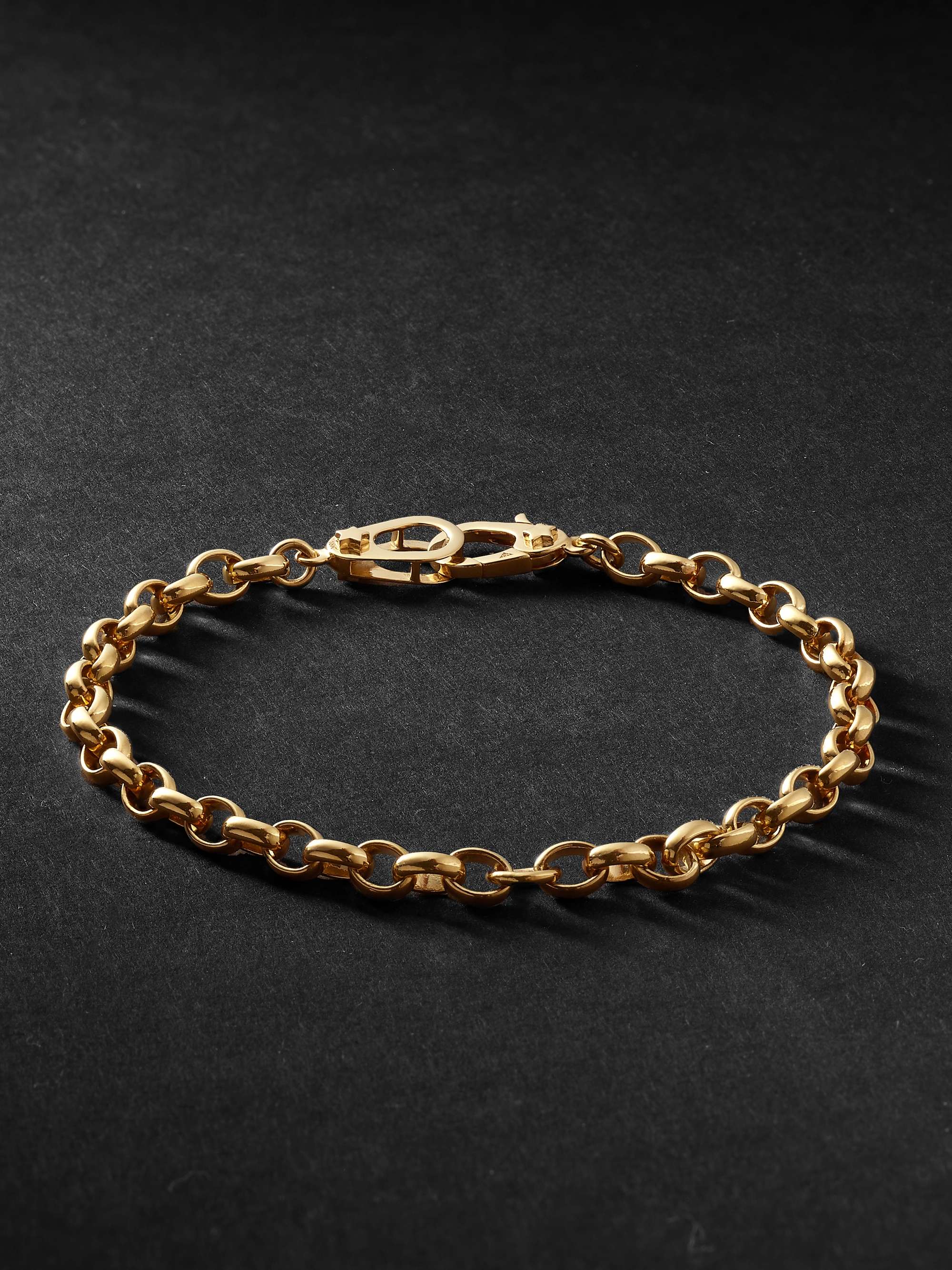 FOUNDRAE Sister Hook 18-Karat Gold Bracelet