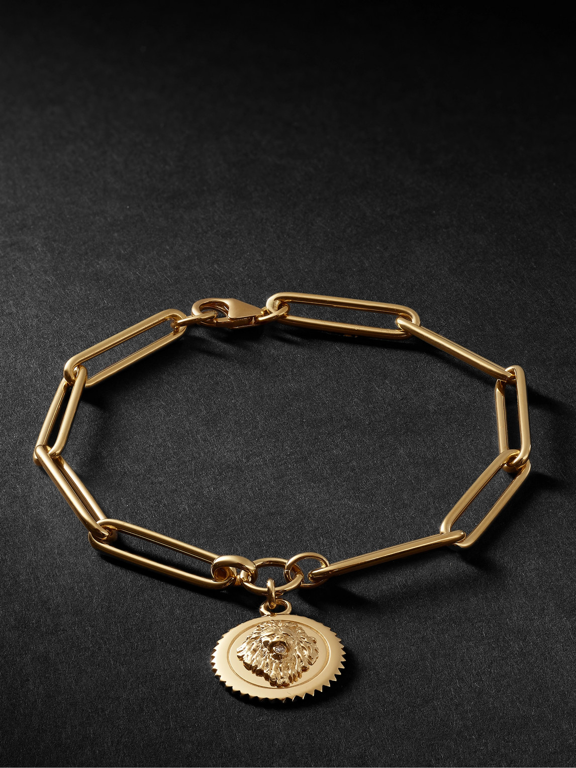 Foundrae Strength Extended Clip 18-karat Gold Diamond Bracelet