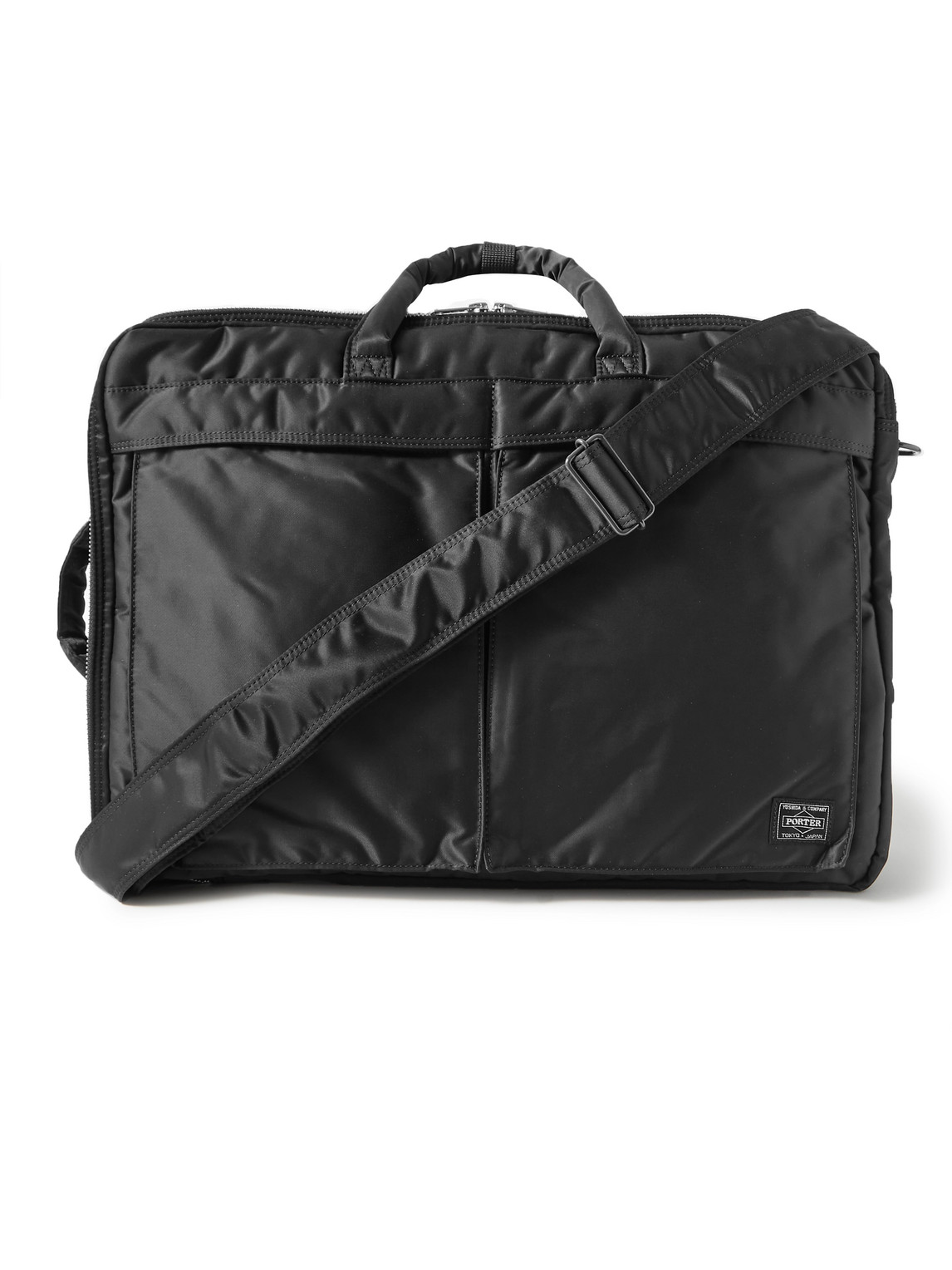 Porter, Yoshida & Co Tanker 3way Nylon Briefcase In Black