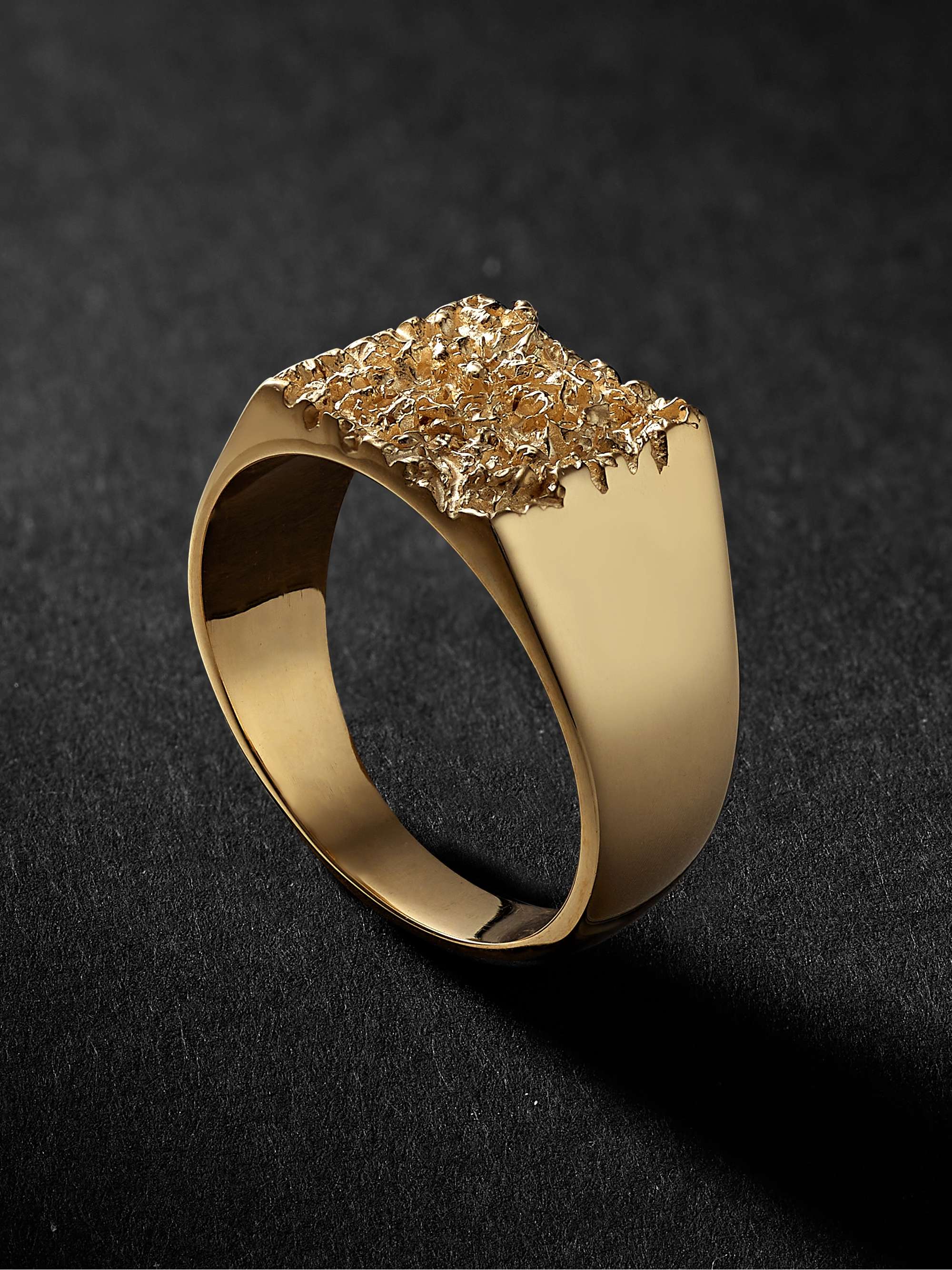BLEUE BURNHAM 9-Karat Recycled Gold Ring