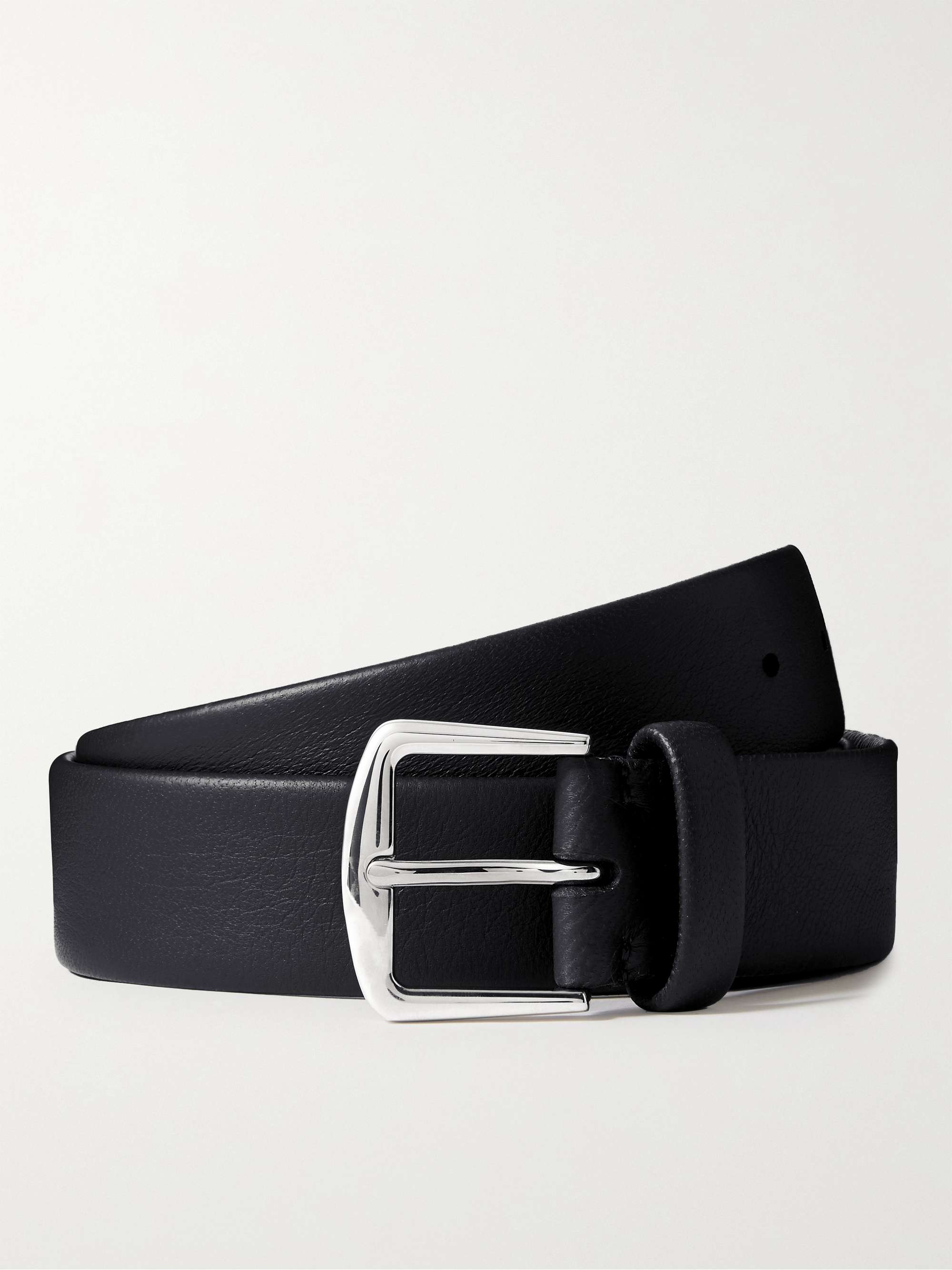 LORO PIANA 3.5cm Leather Belt