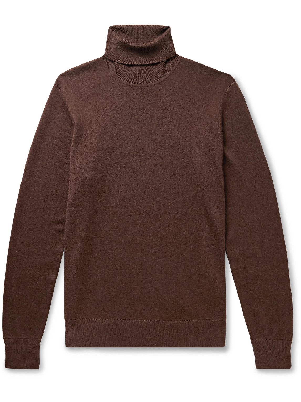 Dolcevita Slim-Fit Cashmere, Virgin Wool and Silk-Blend Rollneck Sweater