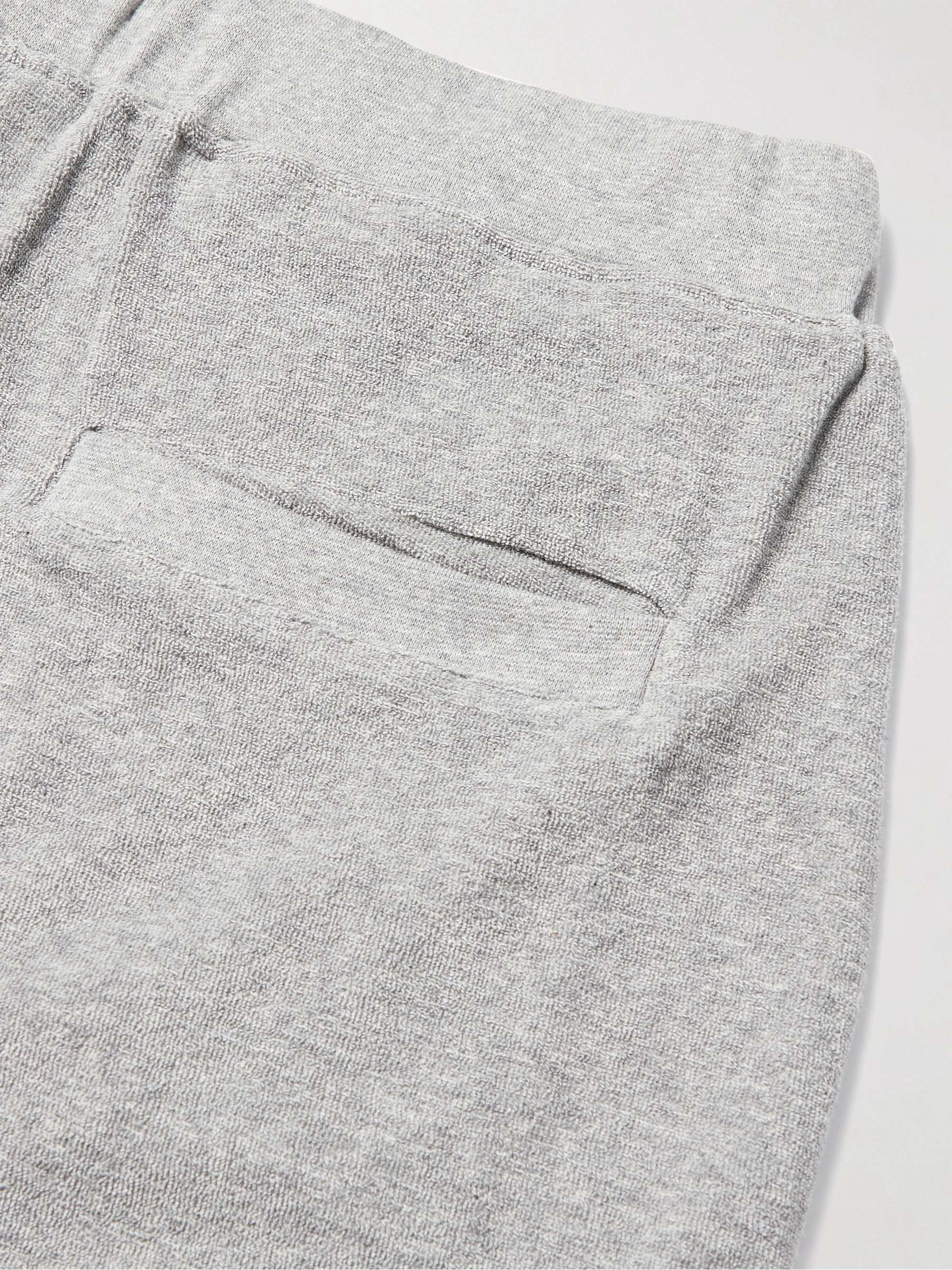 SUNSPEL Cotton-Terry Drawstring Shorts