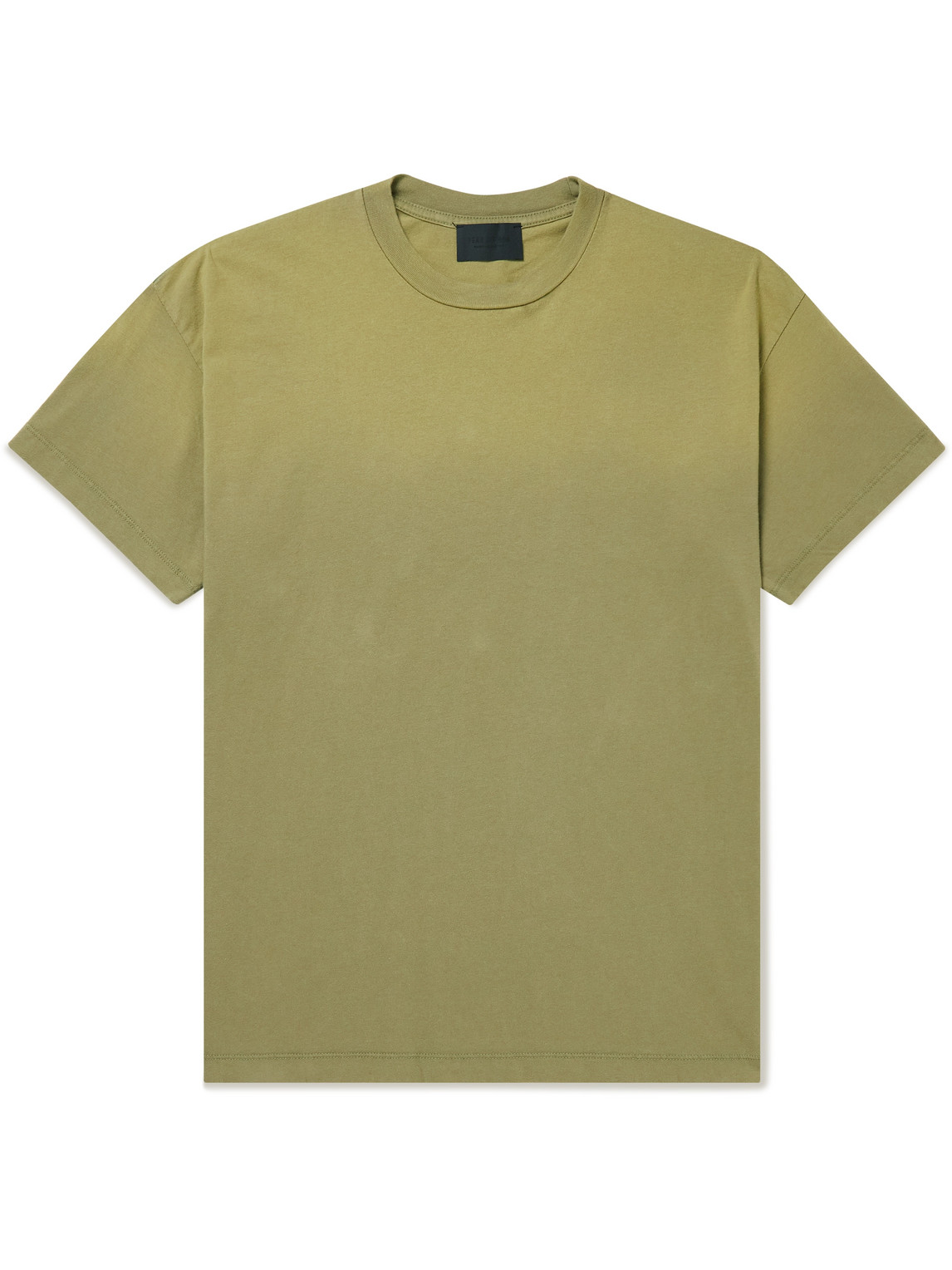 Logo-Flocked Cotton-Jersey T-Shirt