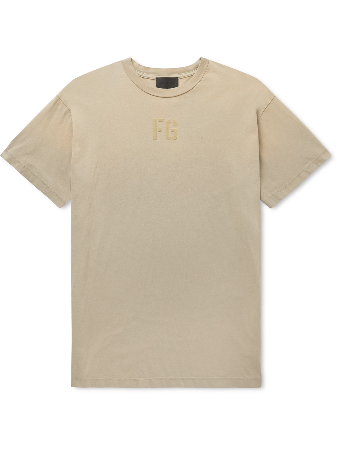 Logo-Flocked Dégradé Cotton-Jersey T-Shirt