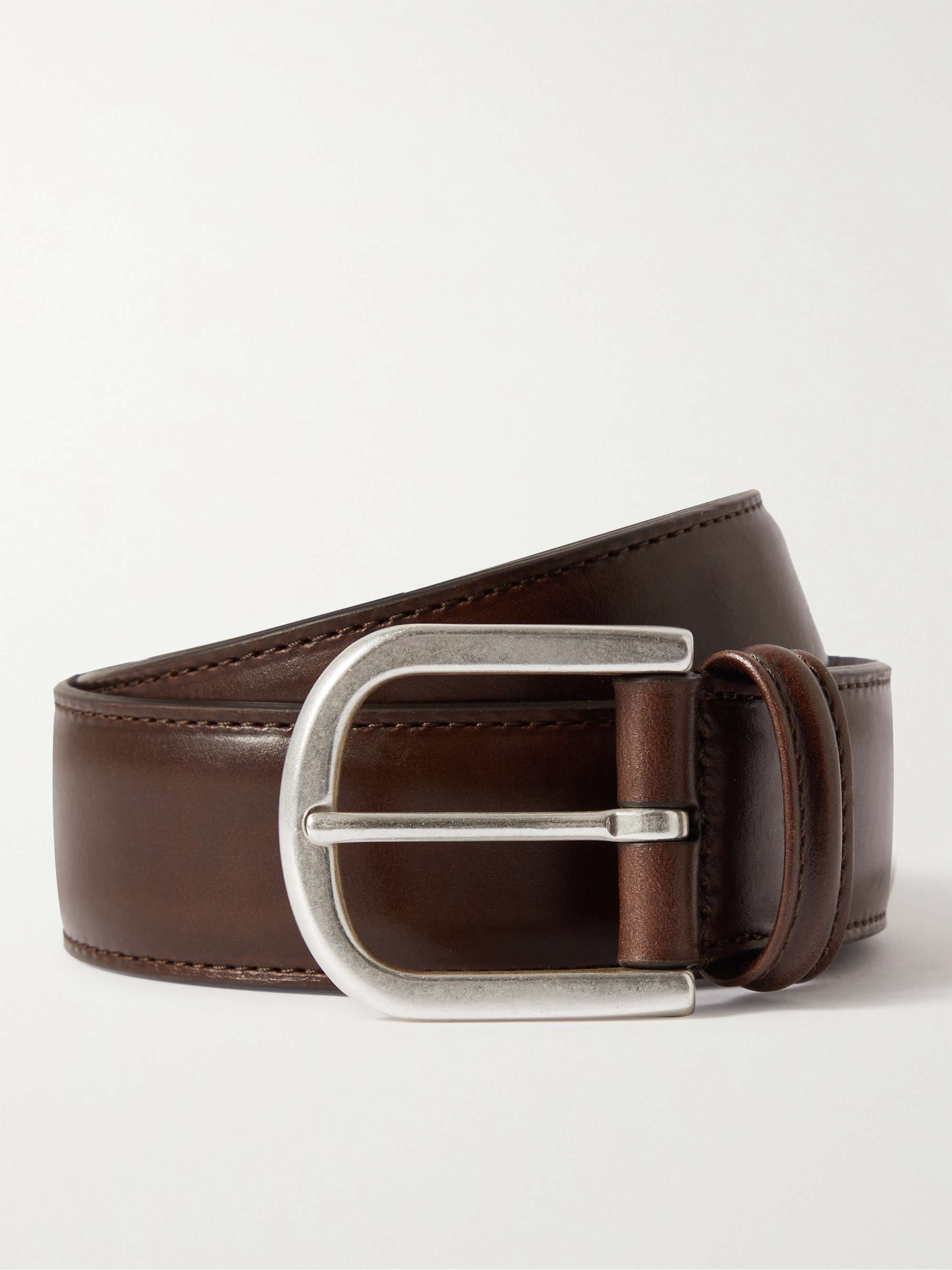 ANDERSON'S 3.5cm Leather Belt