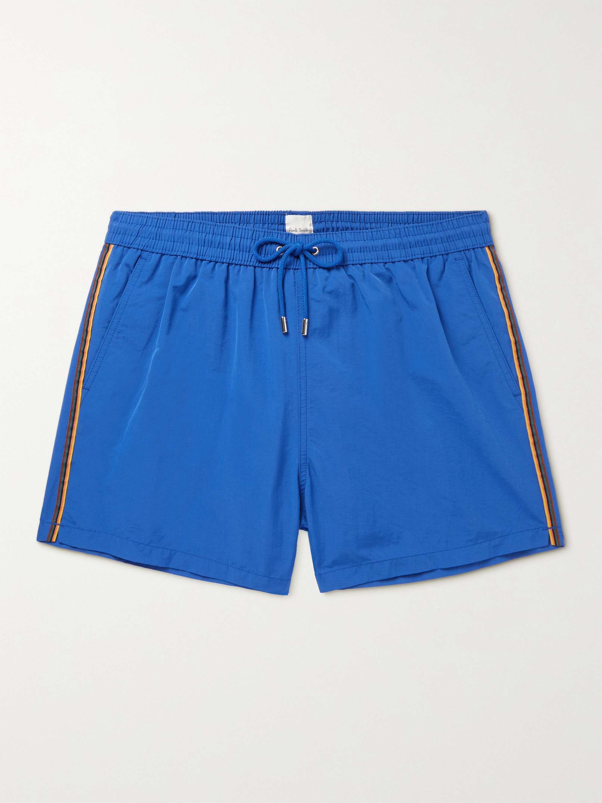 PAUL SMITH Short-Length Striped Swim Shorts