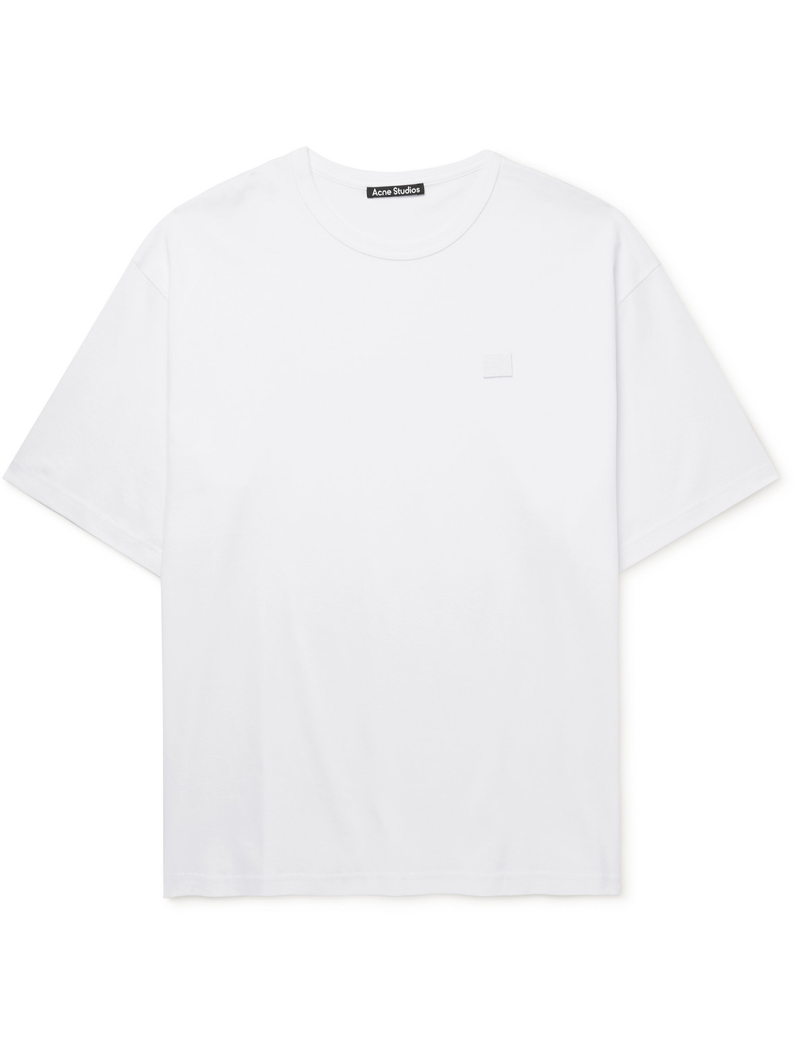 Acne Studios Exford Oversized Logo-Appliquéd Cotton-Jersey T-Shirt