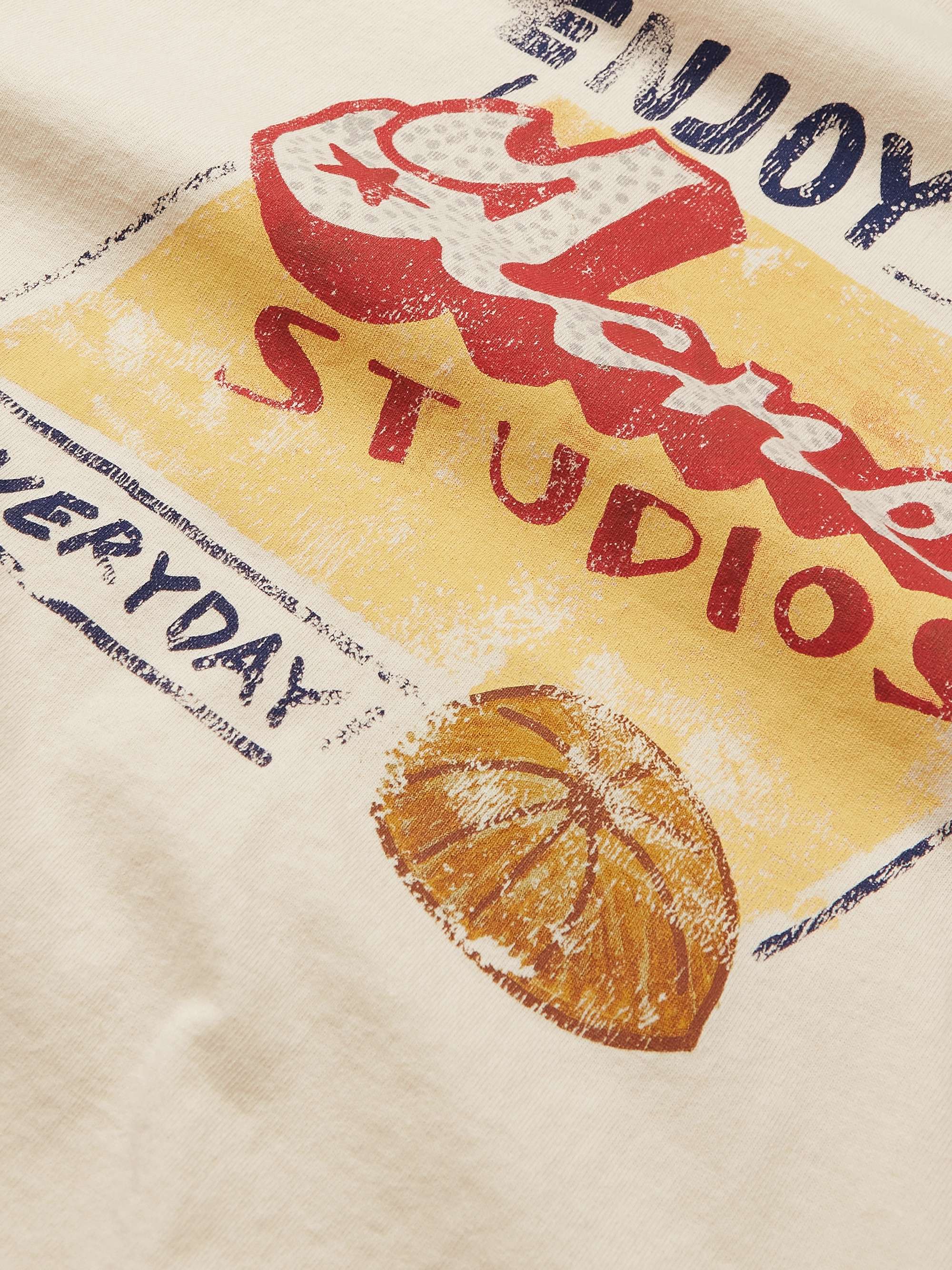 ACNE STUDIOS + Grant Levy Oversized Logo-Print Cotton-Jersey T-Shirt