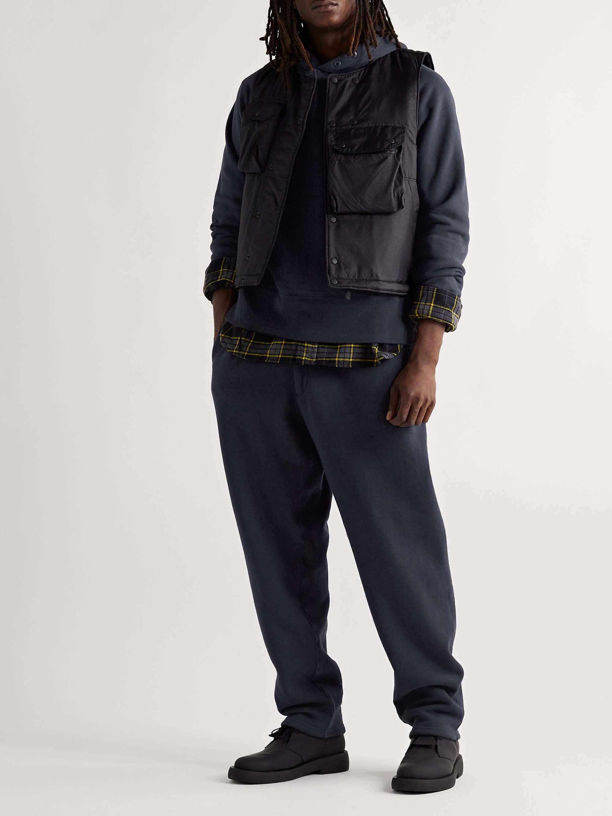 ENGINEERED GARMENTS Tapered Cotton-Jersey Sweatpants