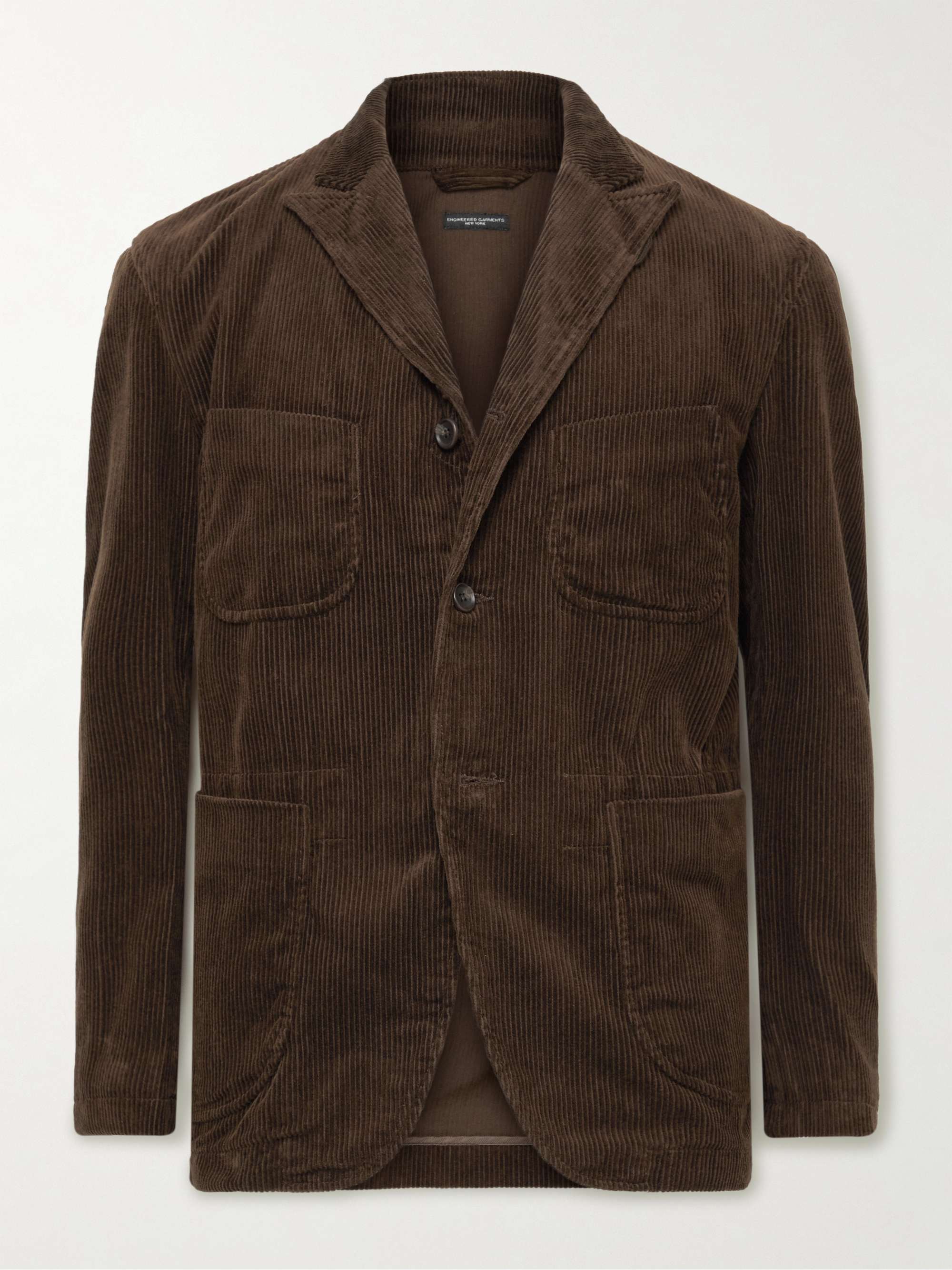 ENGINEERED GARMENTS NB Cotton-Corduroy Suit Jacket