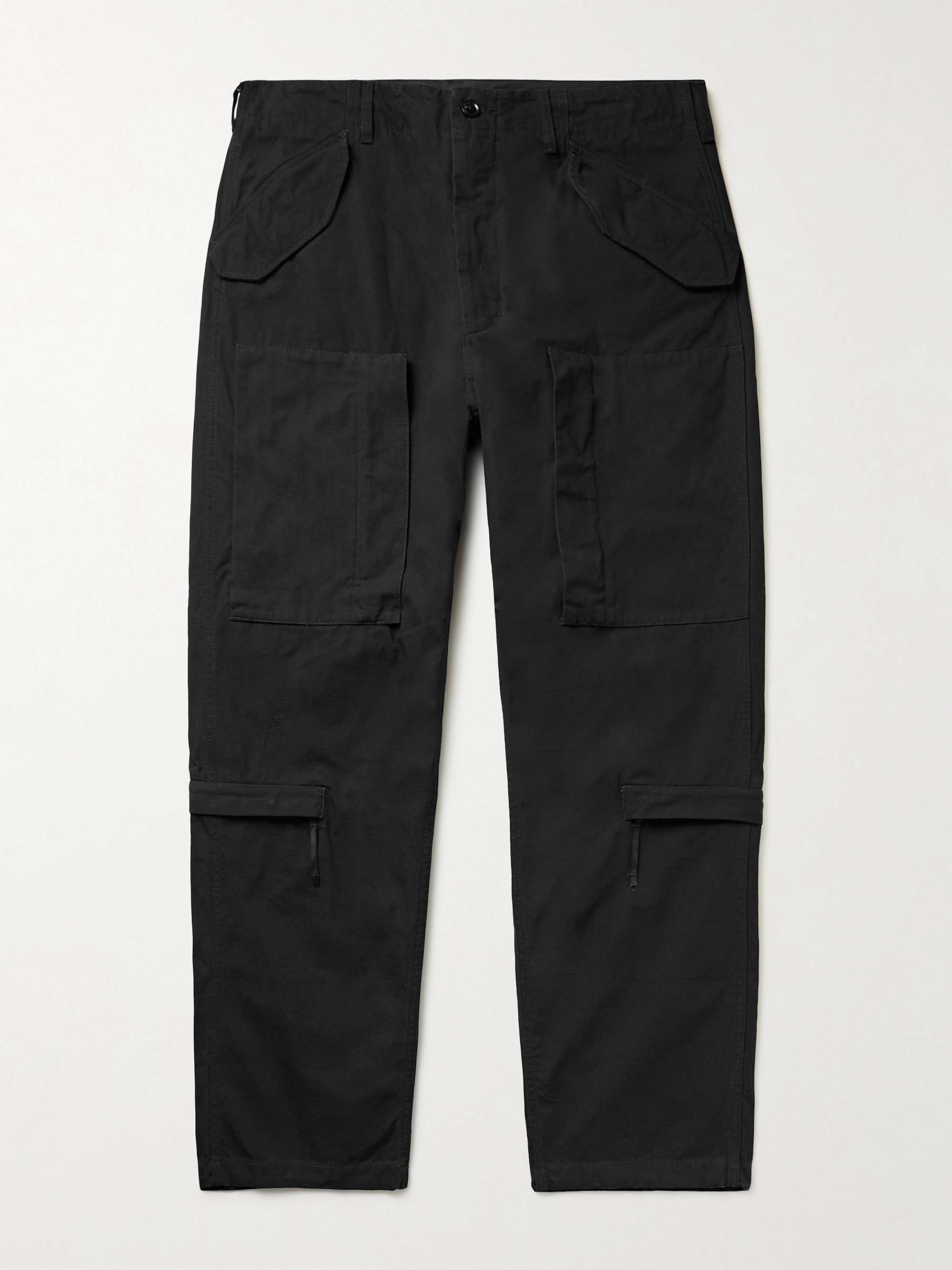 ENGINEERED GARMENTS Aircrew Tapered Cotton-Ripstop Cargo Trousers