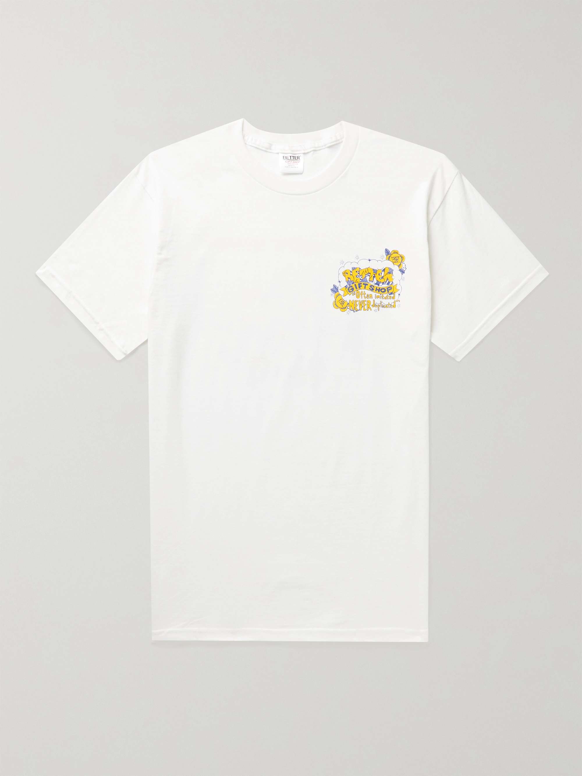 BETTER GIFT SHOP Printed Cotton-Jersey T-Shirt