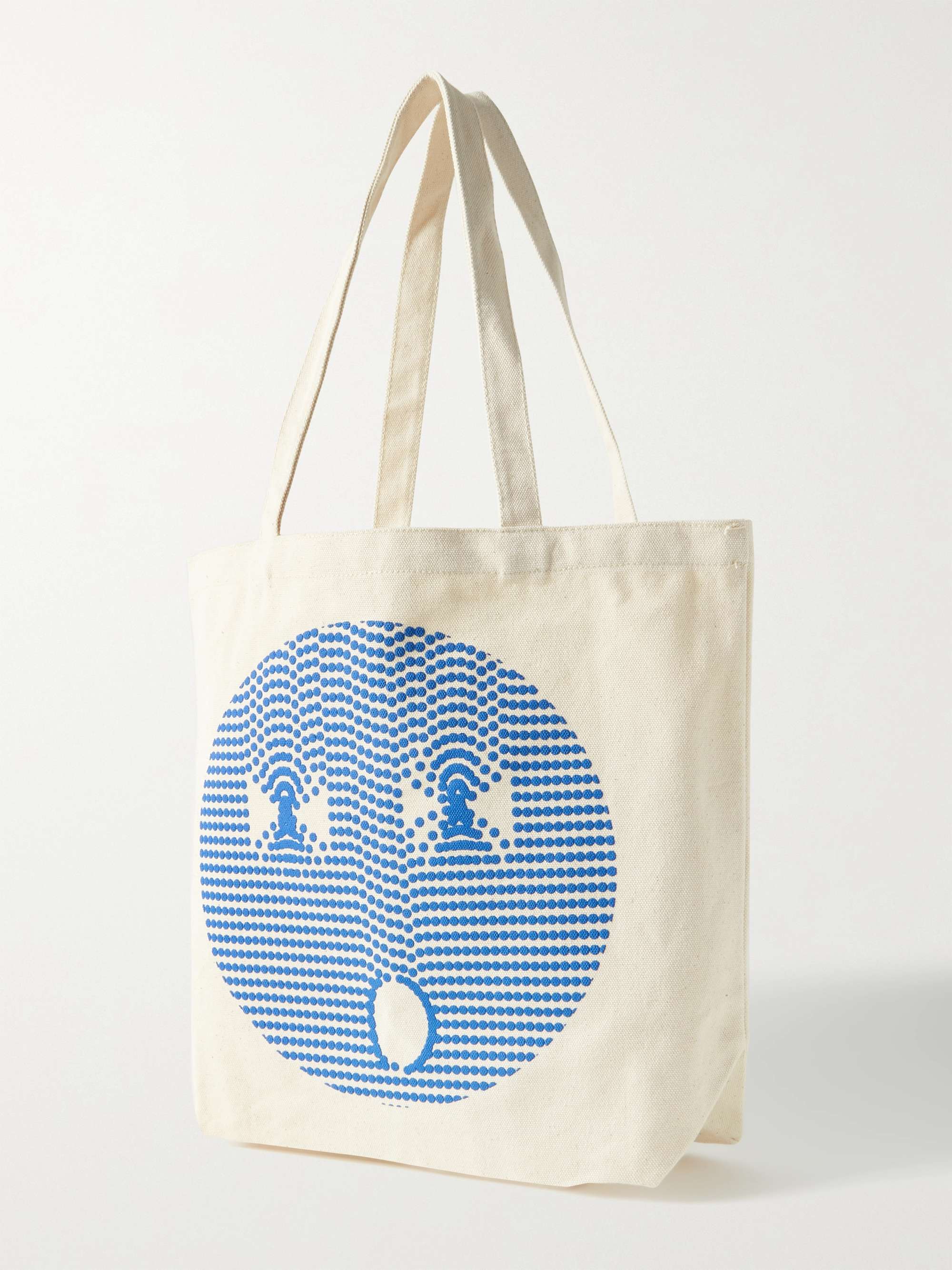 BETTER GIFT SHOP Logo-Print Cotton-Canvas Tote Bag