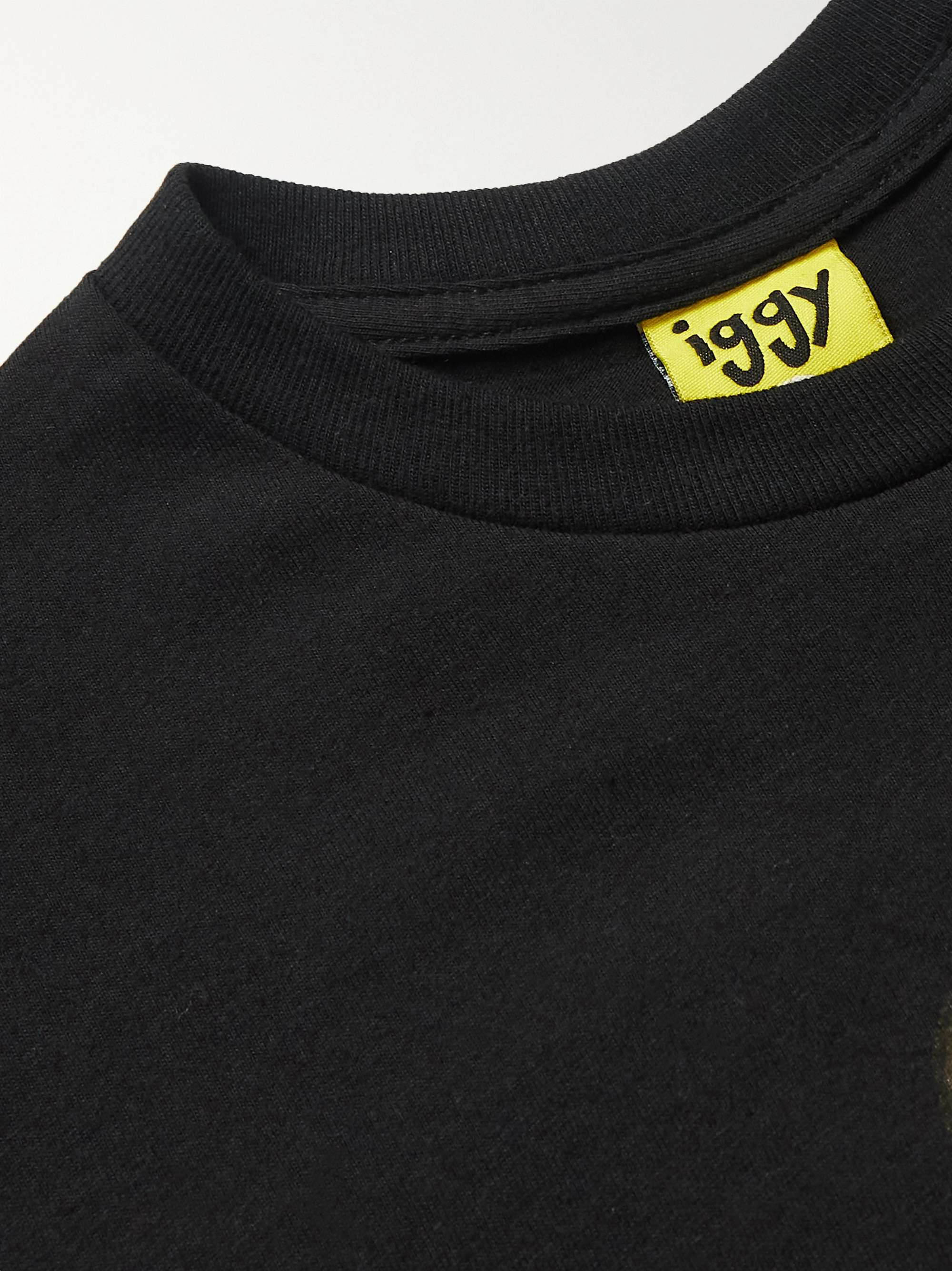 IGGY Printed Cotton-Jersey T-Shirt