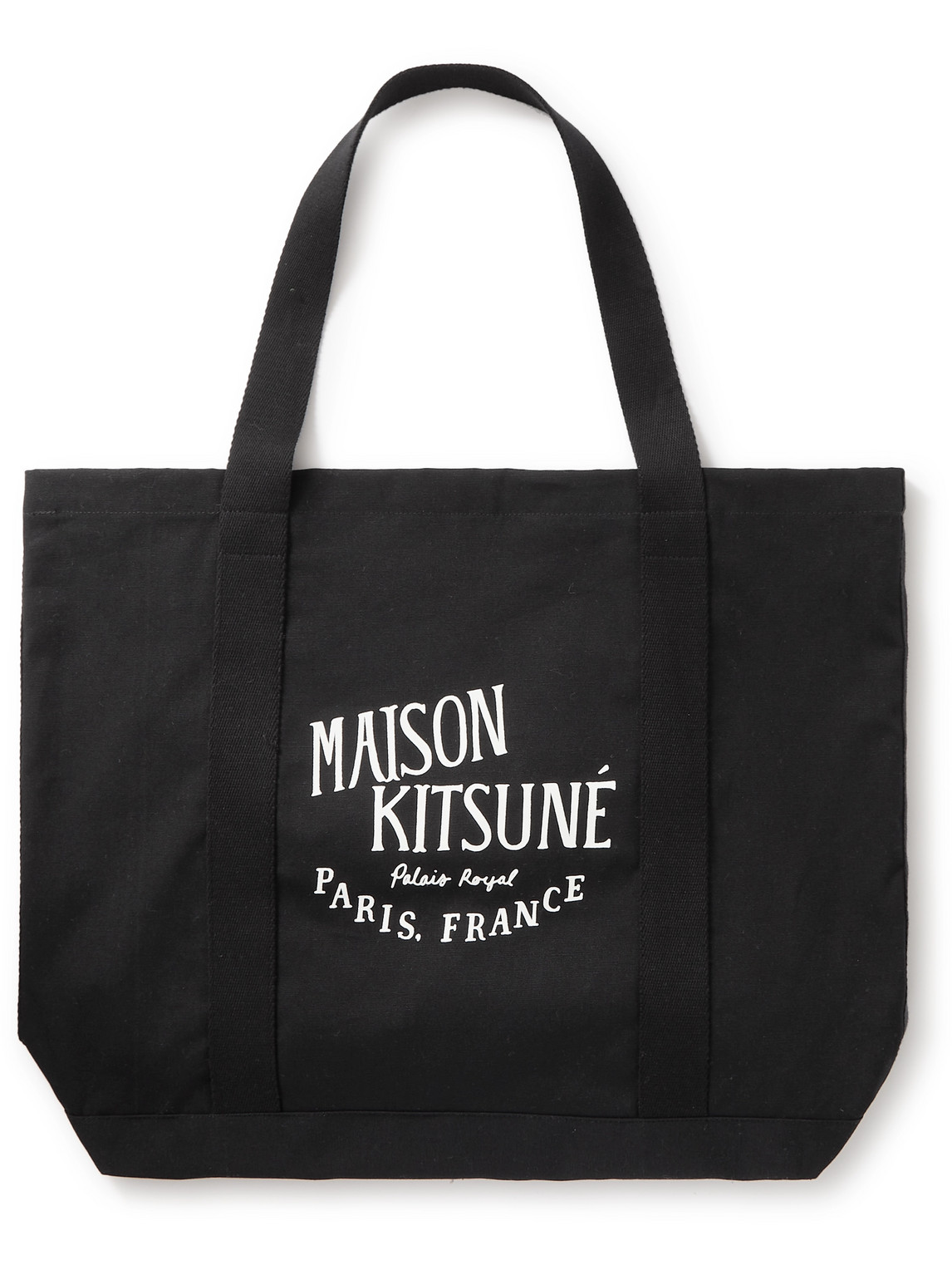 Maison Kitsuné Canvas Tote Bag Panna The Corner, 50% OFF, 54% OFF