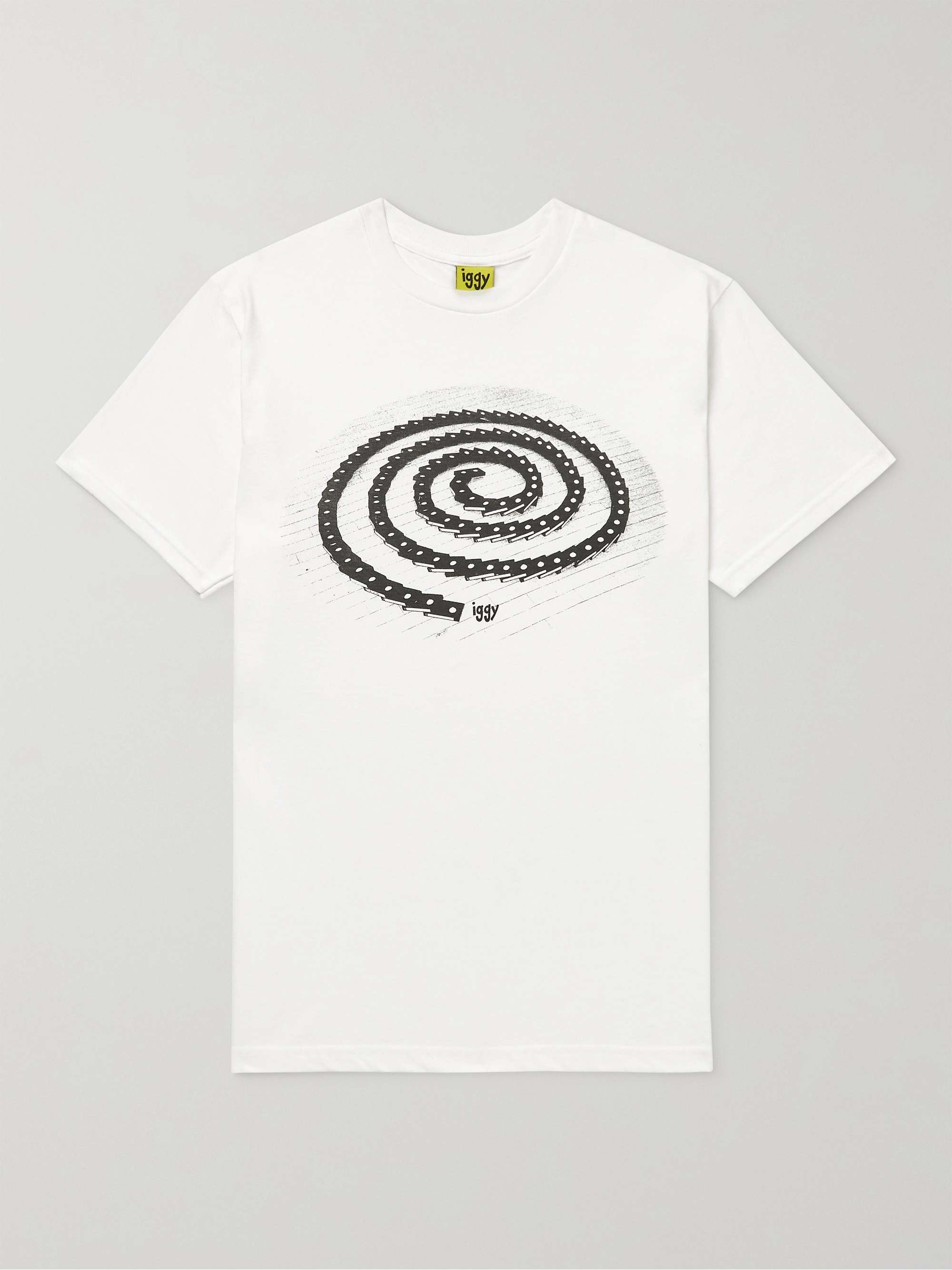 IGGY Printed Cotton-Jersey T-Shirt