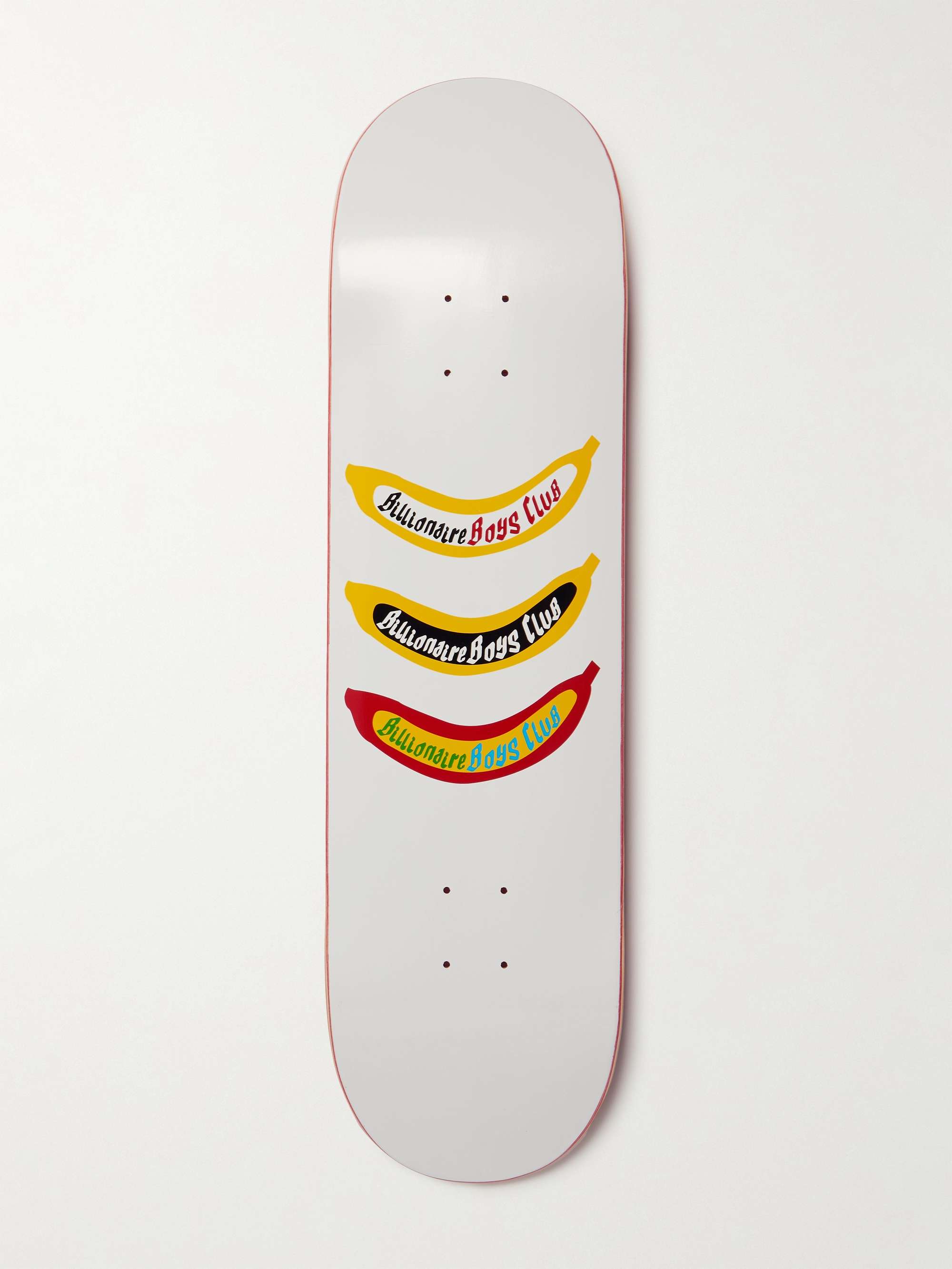 BILLIONAIRE BOYS CLUB Logo-Print Wooden Skateboard