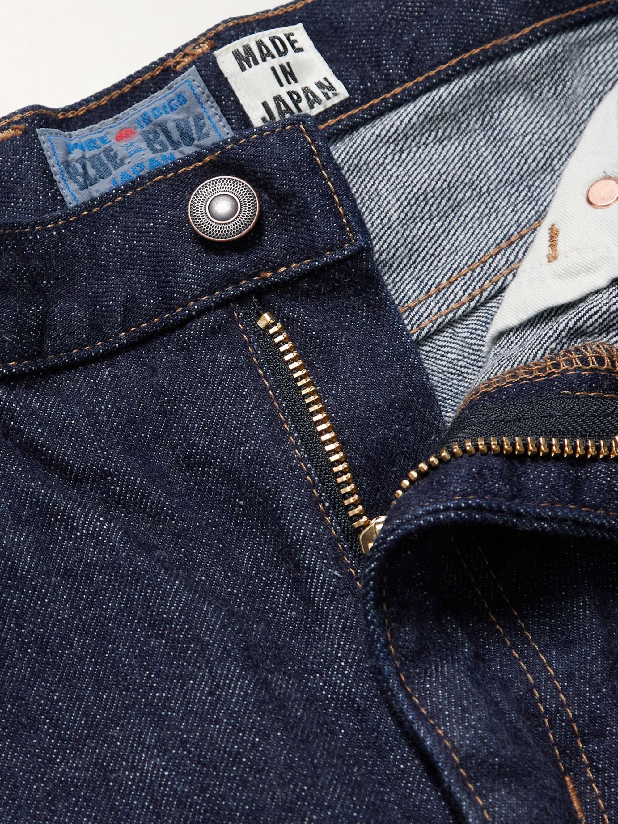 BLUE BLUE JAPAN Slim-Fit Selvedge Denim Jeans
