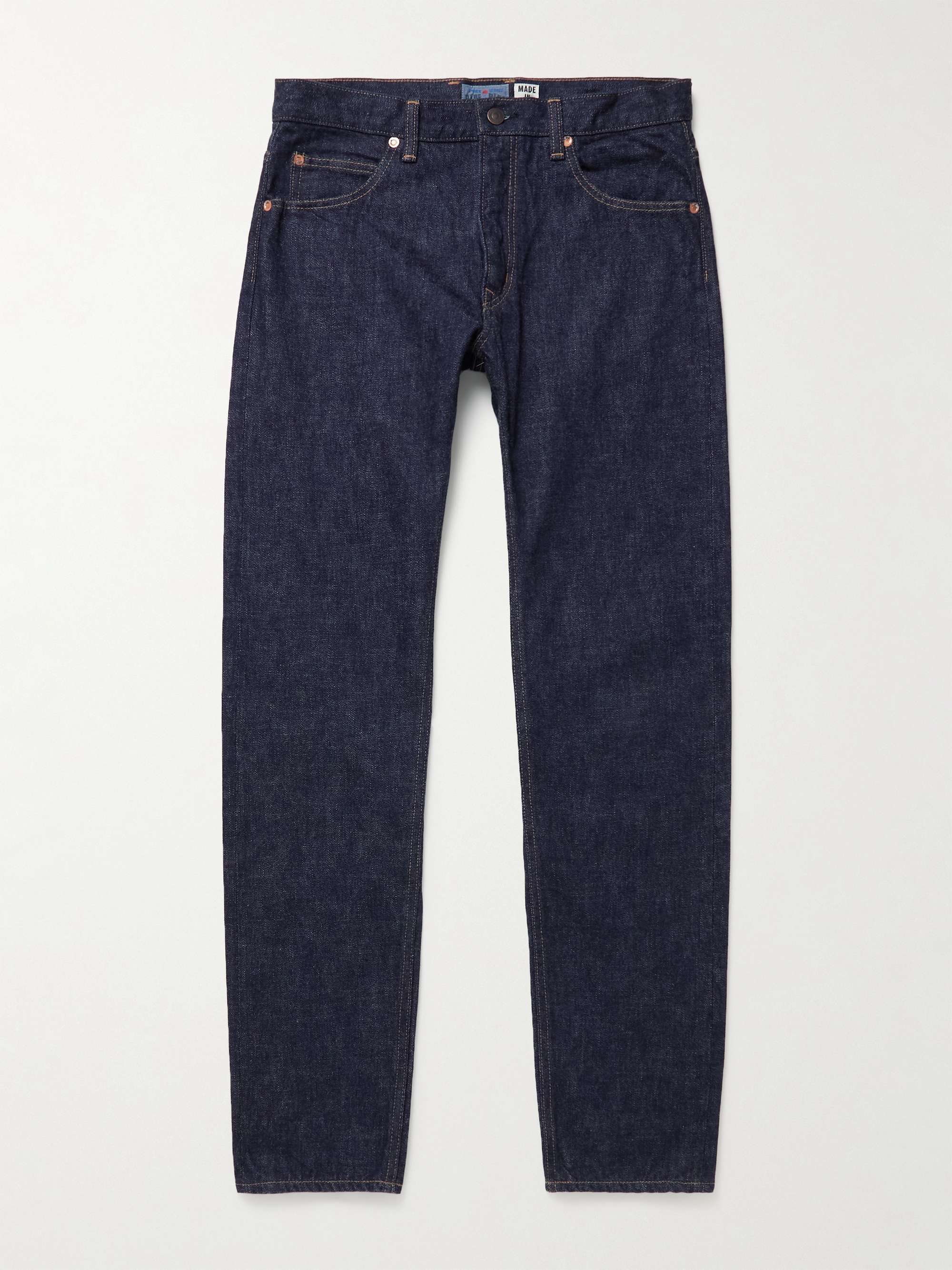 BLUE BLUE JAPAN Slim-Fit Selvedge Denim Jeans