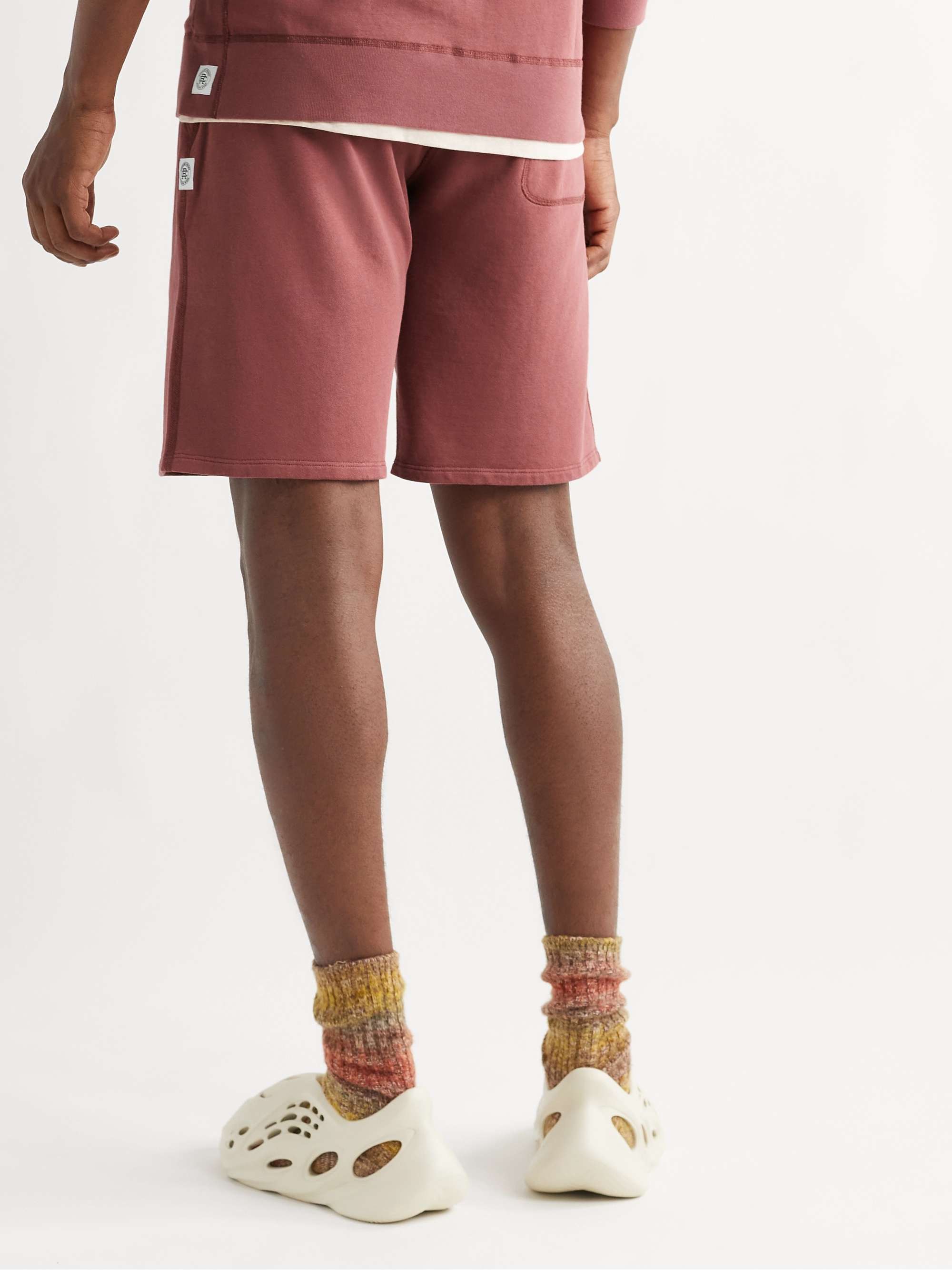 REIGNING CHAMP Pima Cotton-Jersey Drawstring Shorts