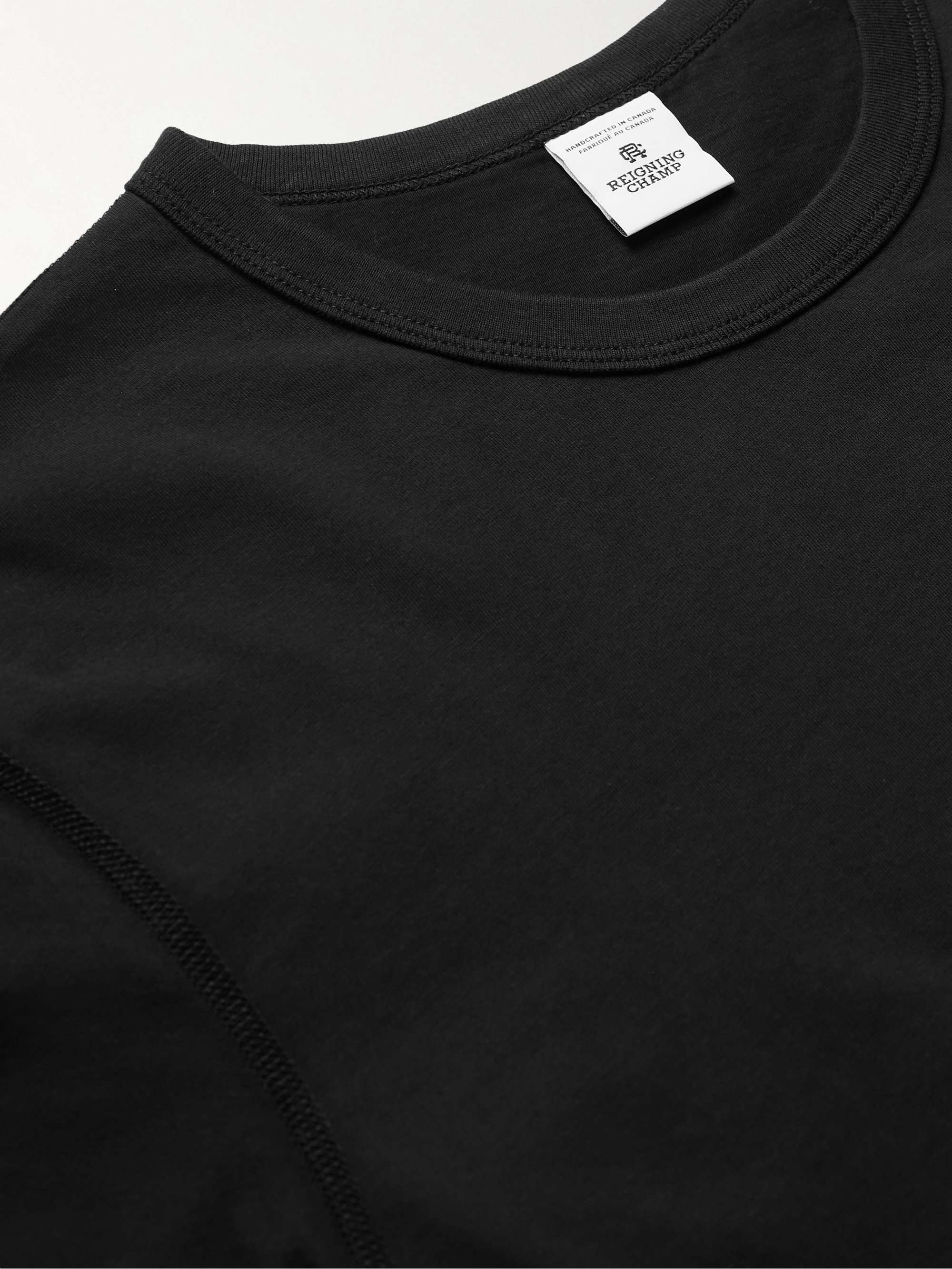 REIGNING CHAMP Two-Pack Pima Cotton-Jersey T-Shirts