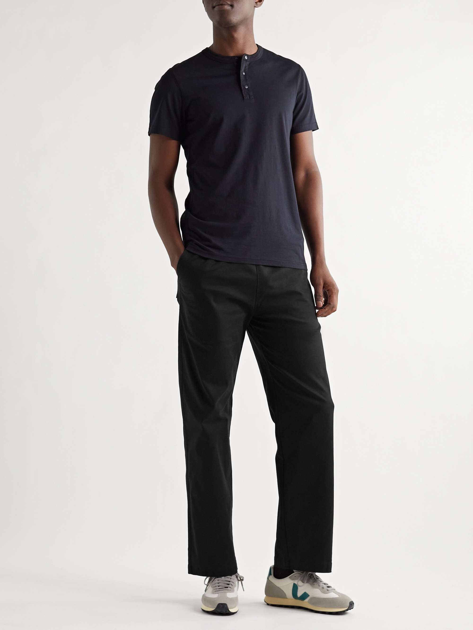 REIGNING CHAMP Rugby Cotton-Blend Twill Drawstring Trousers