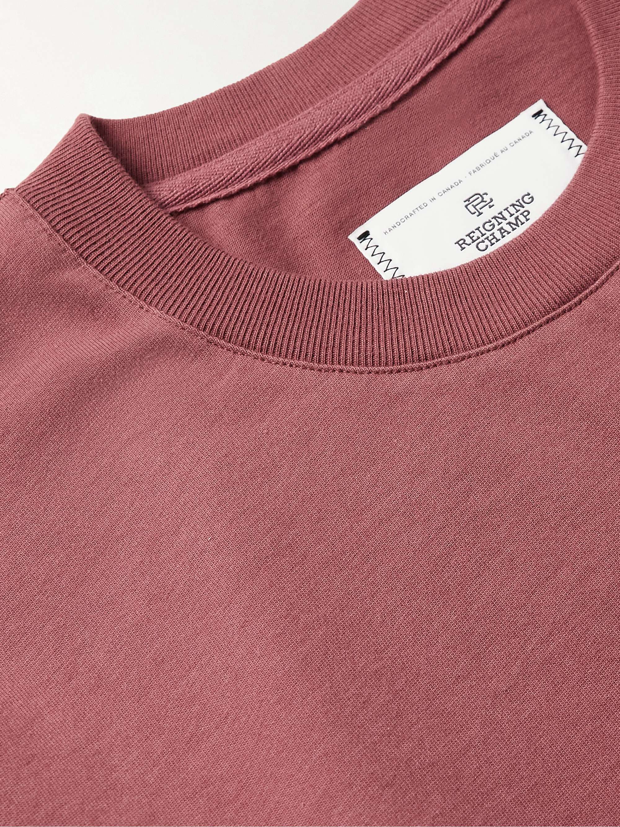 REIGNING CHAMP Cotton-Jersey T-Shirt