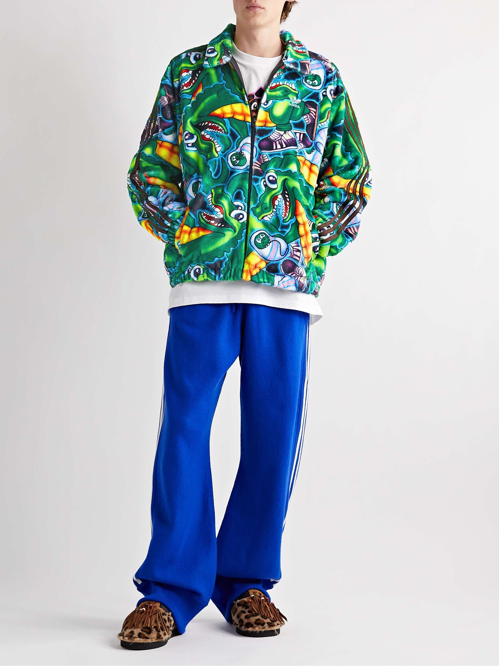 ADIDAS CONSORTIUM + Kerwin Frost Printed Fleece Jacket