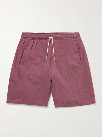 NIKE Cotton-Blend Jersey Shorts