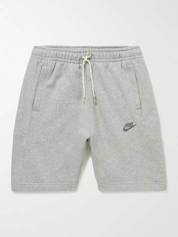 NIKE Cotton-Blend Jersey Shorts