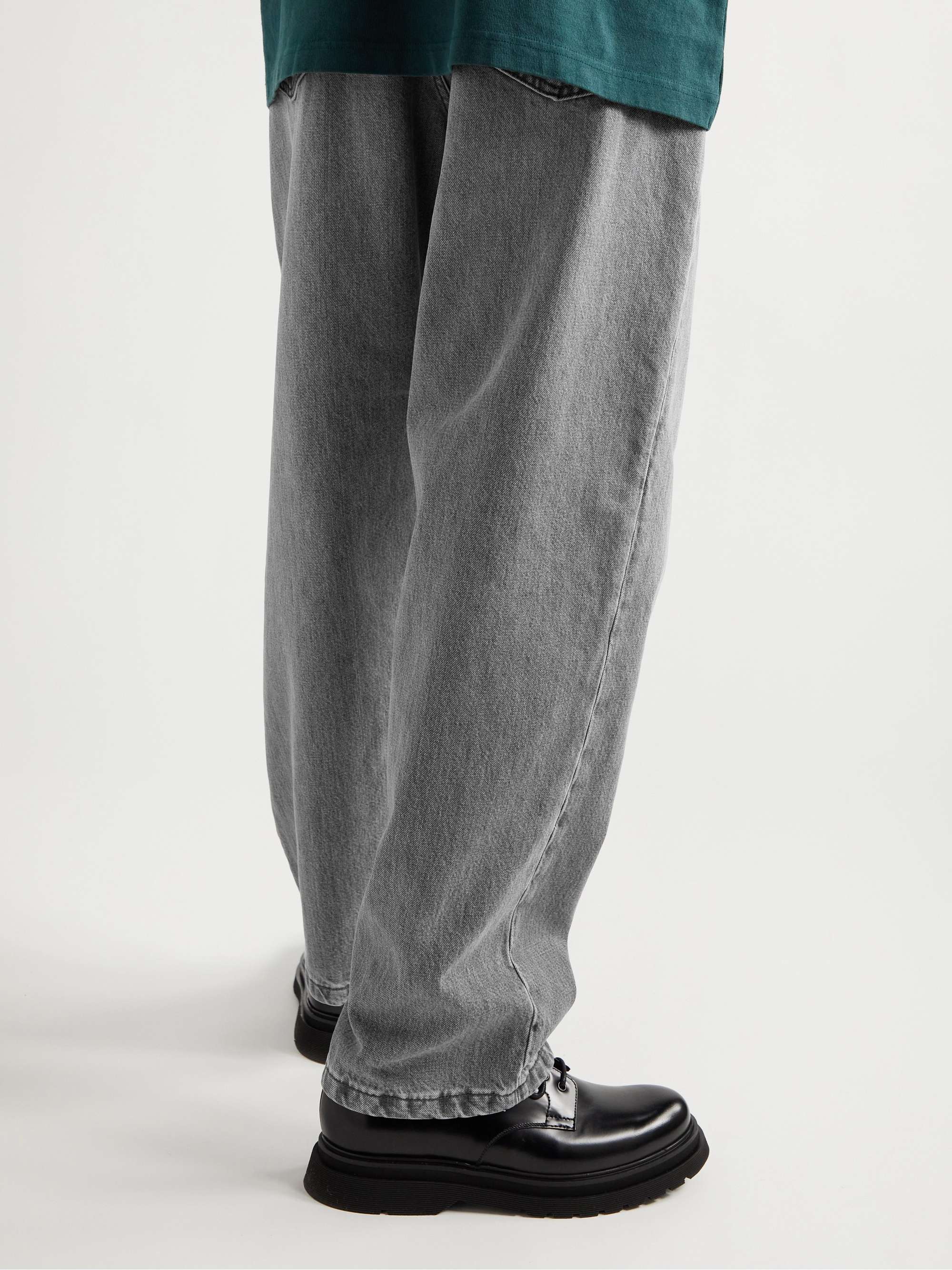 ACNE STUDIOS 1991 Toj Wide-Leg Belted Jeans
