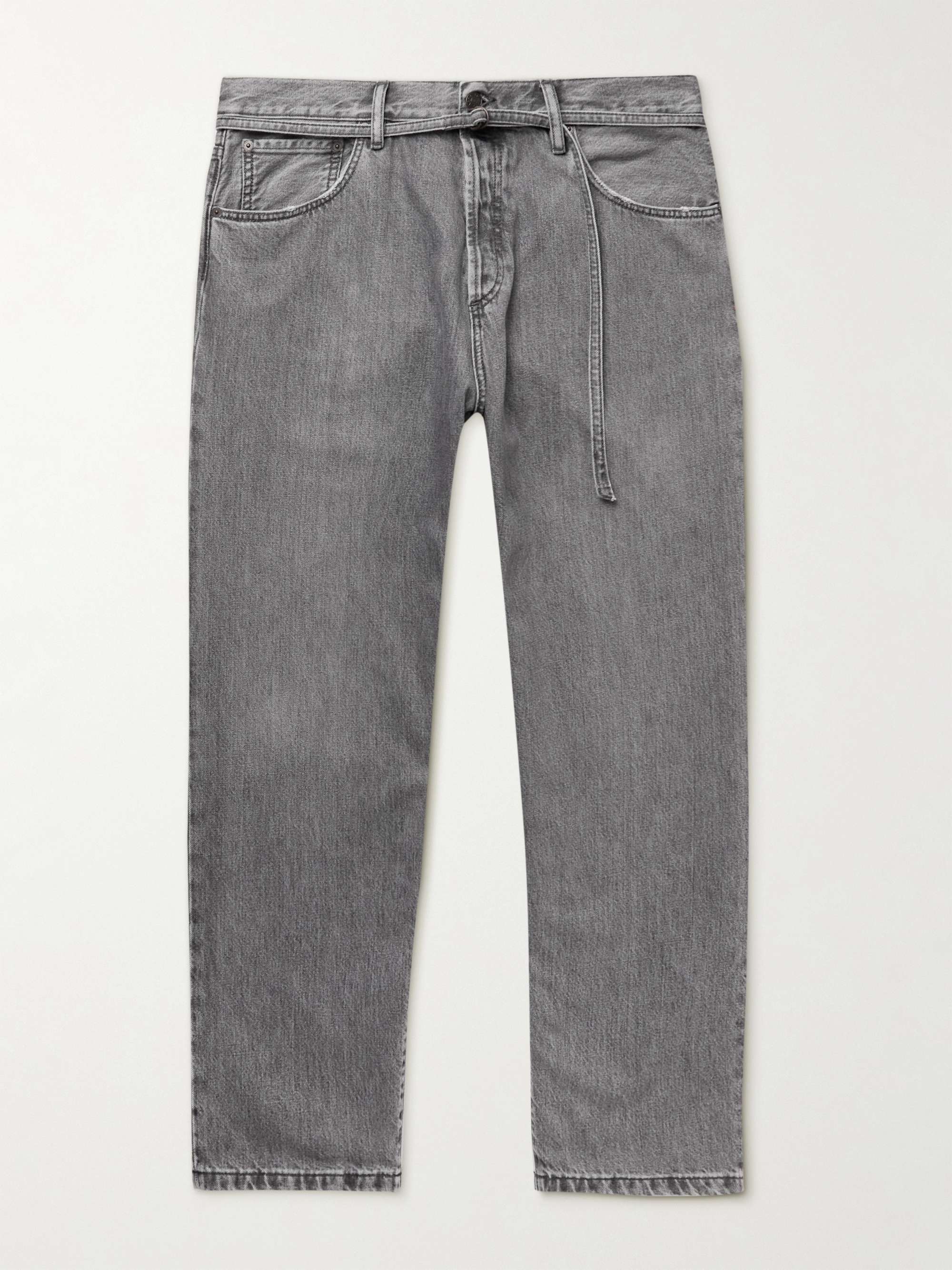 ACNE STUDIOS 1991 Toj Wide-Leg Belted Jeans