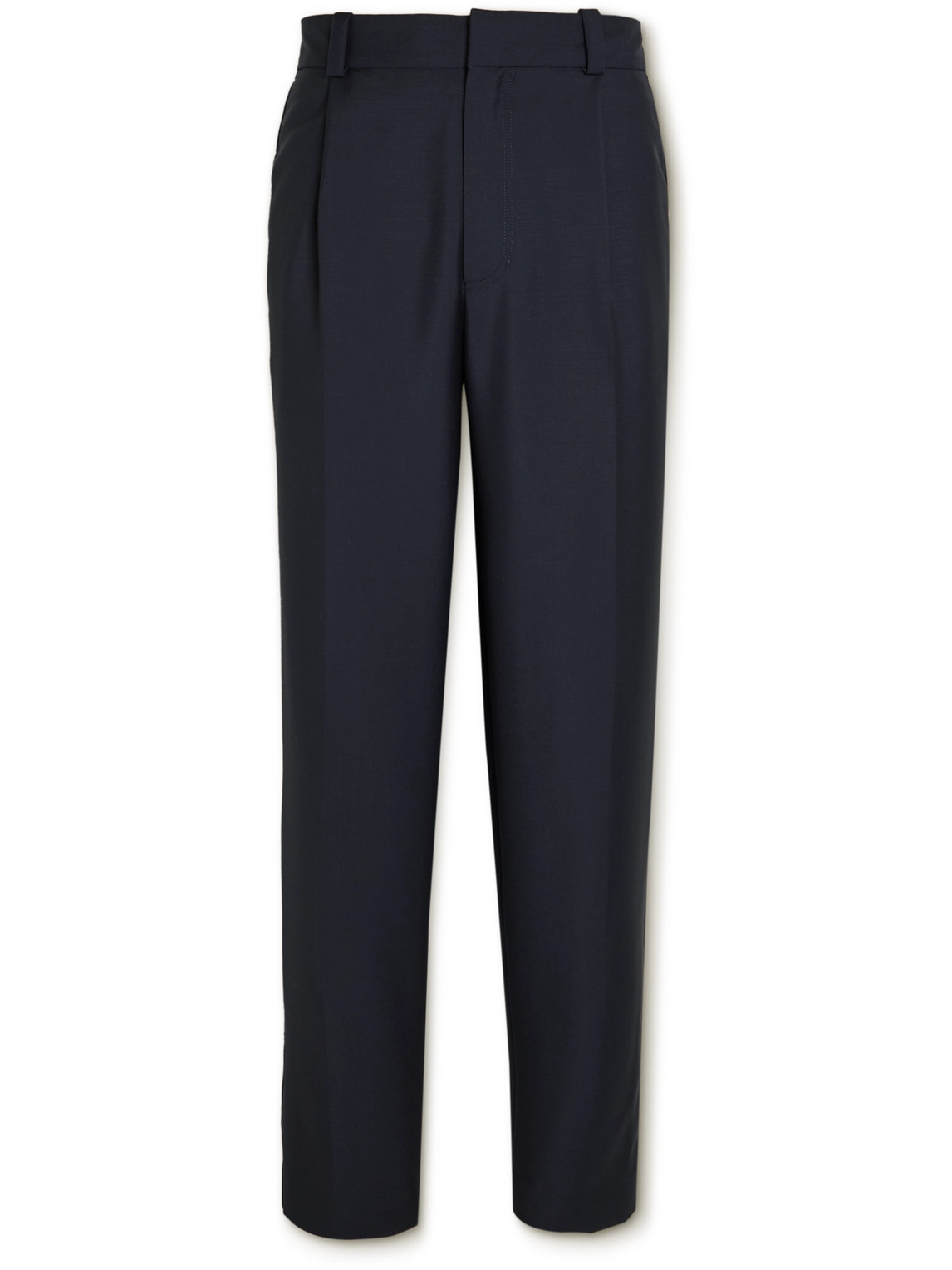 Wool and Mohair-Blend Trousers