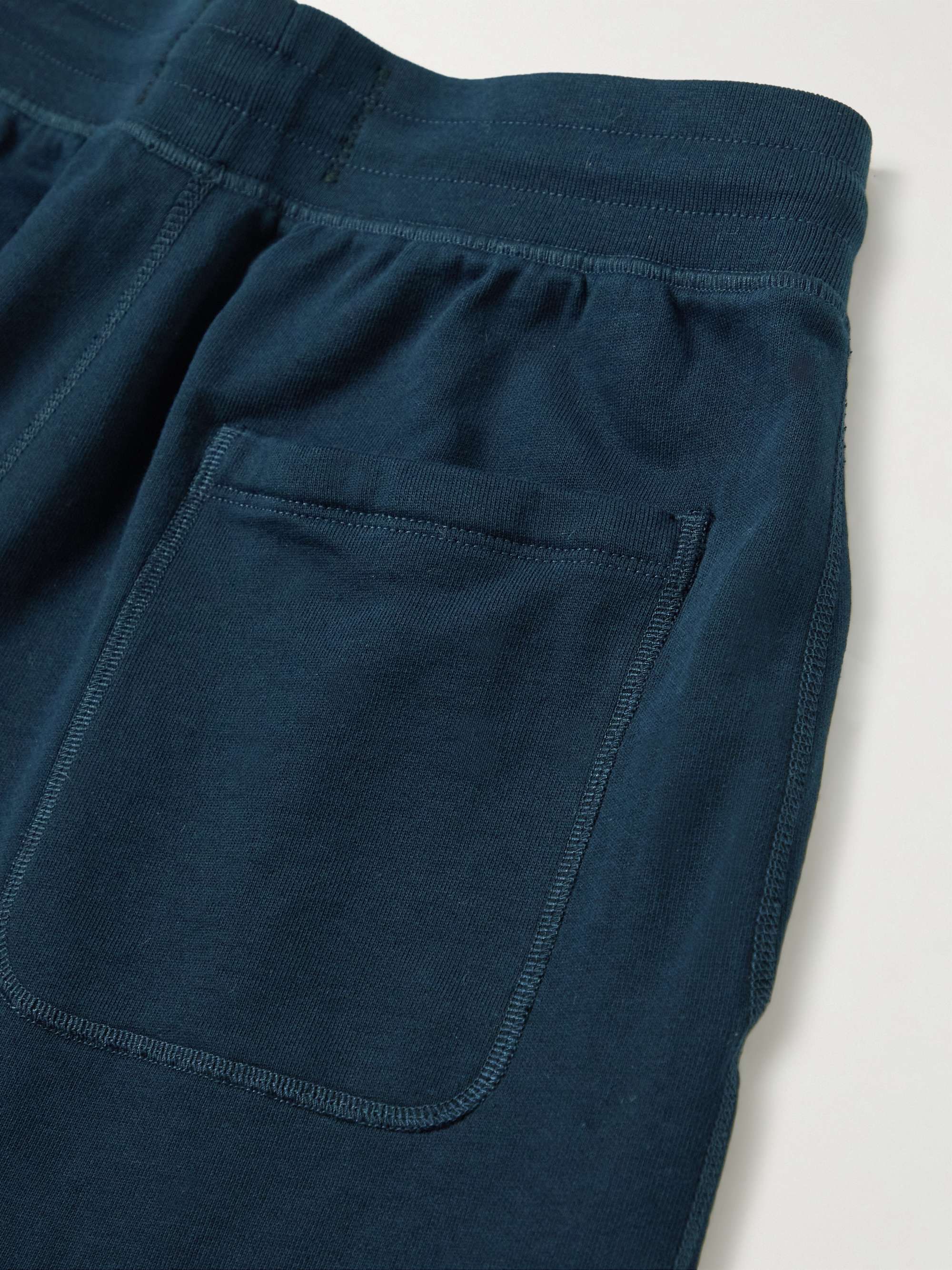 REIGNING CHAMP Loopback Pima Cotton-Jersey Drawstring Shorts
