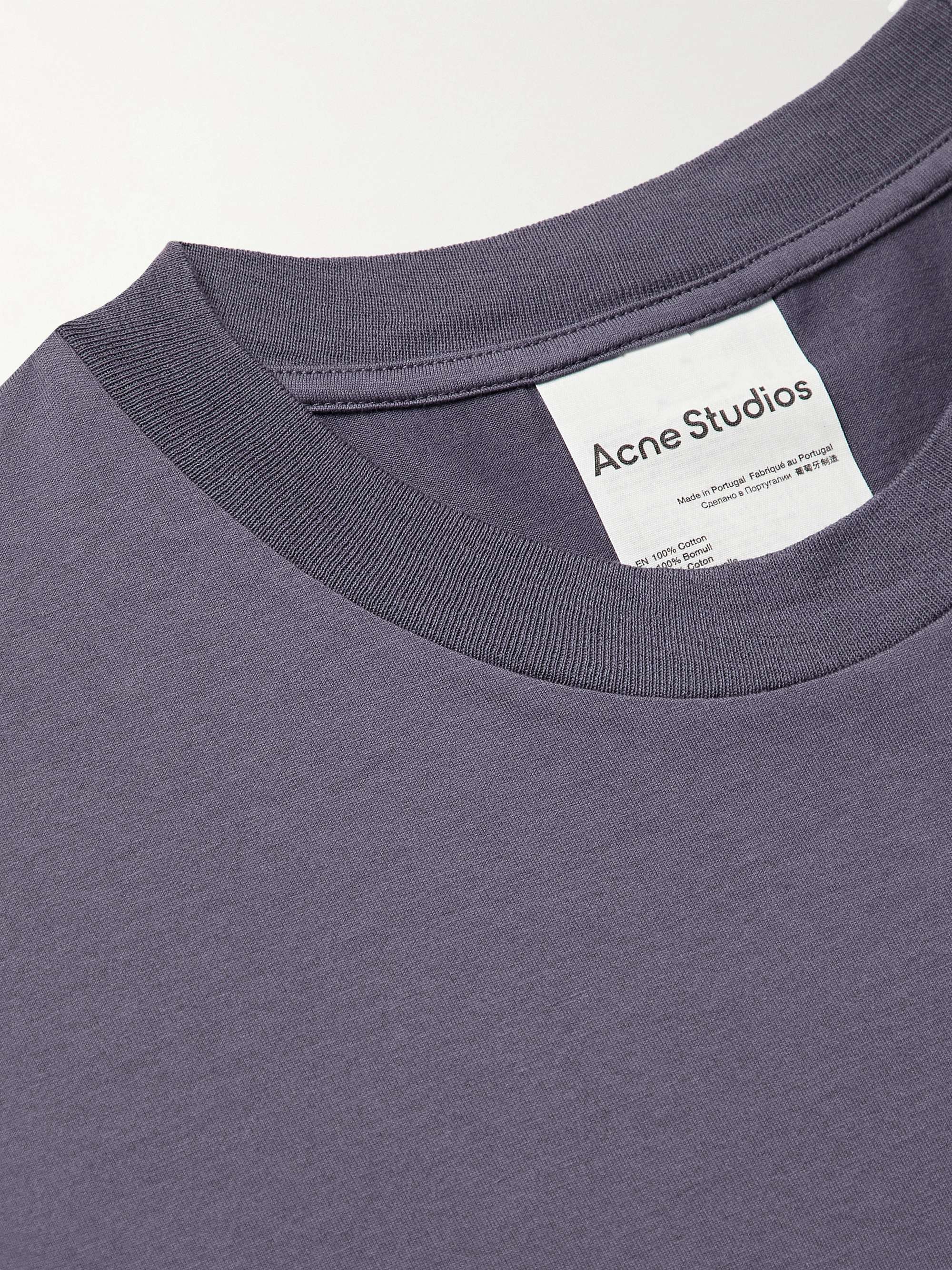 ACNE STUDIOS Oversized Organic Cotton-Jersey T-Shirt