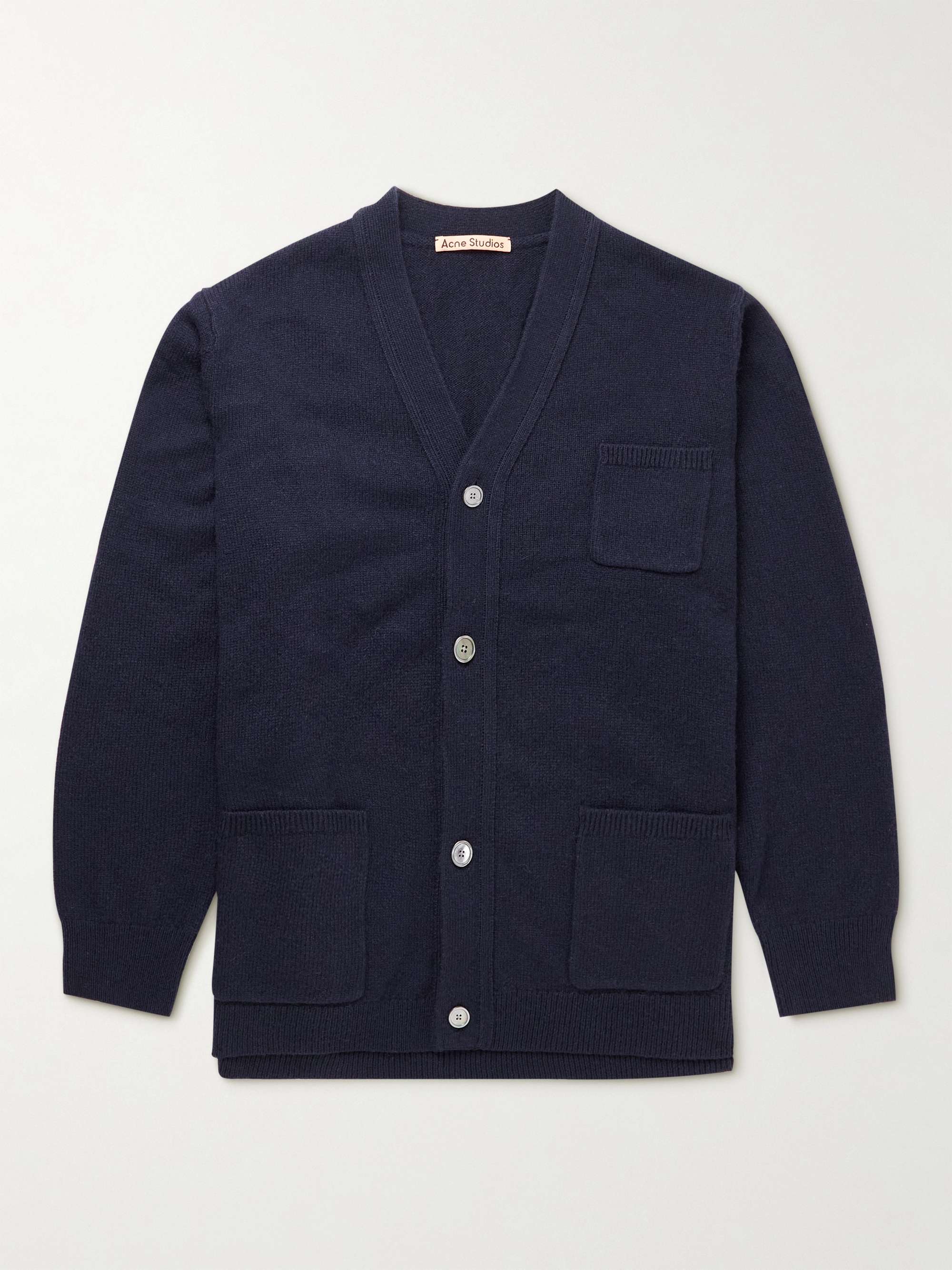 ACNE STUDIOS Wool and Cashmere-Blend Cardigan