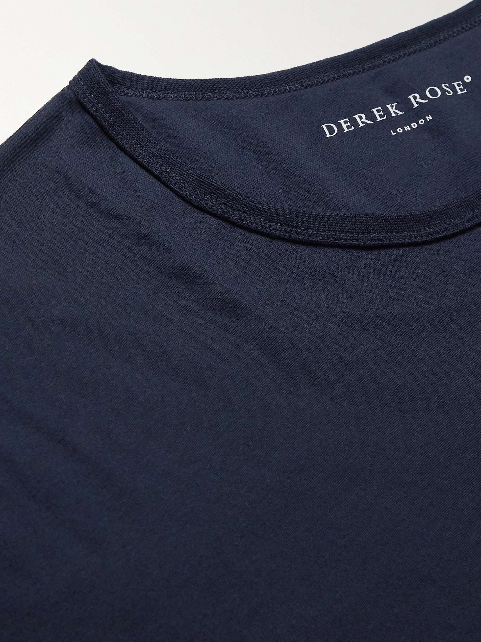DEREK ROSE Riley 1 Pima Cotton-Jersey T-Shirt