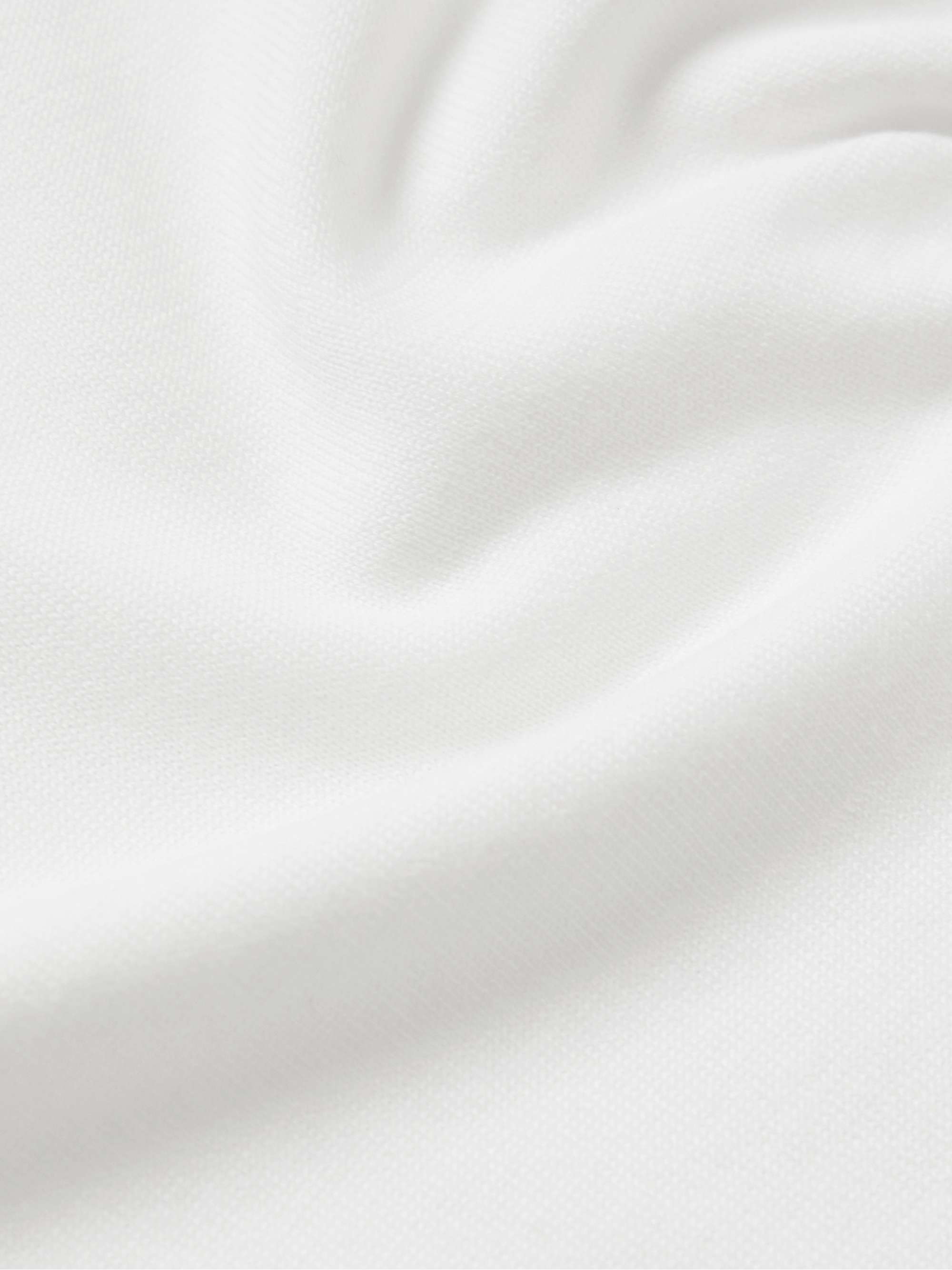 DEREK ROSE Jacob Garment-Dyed Sea Island Cotton Polo Shirt