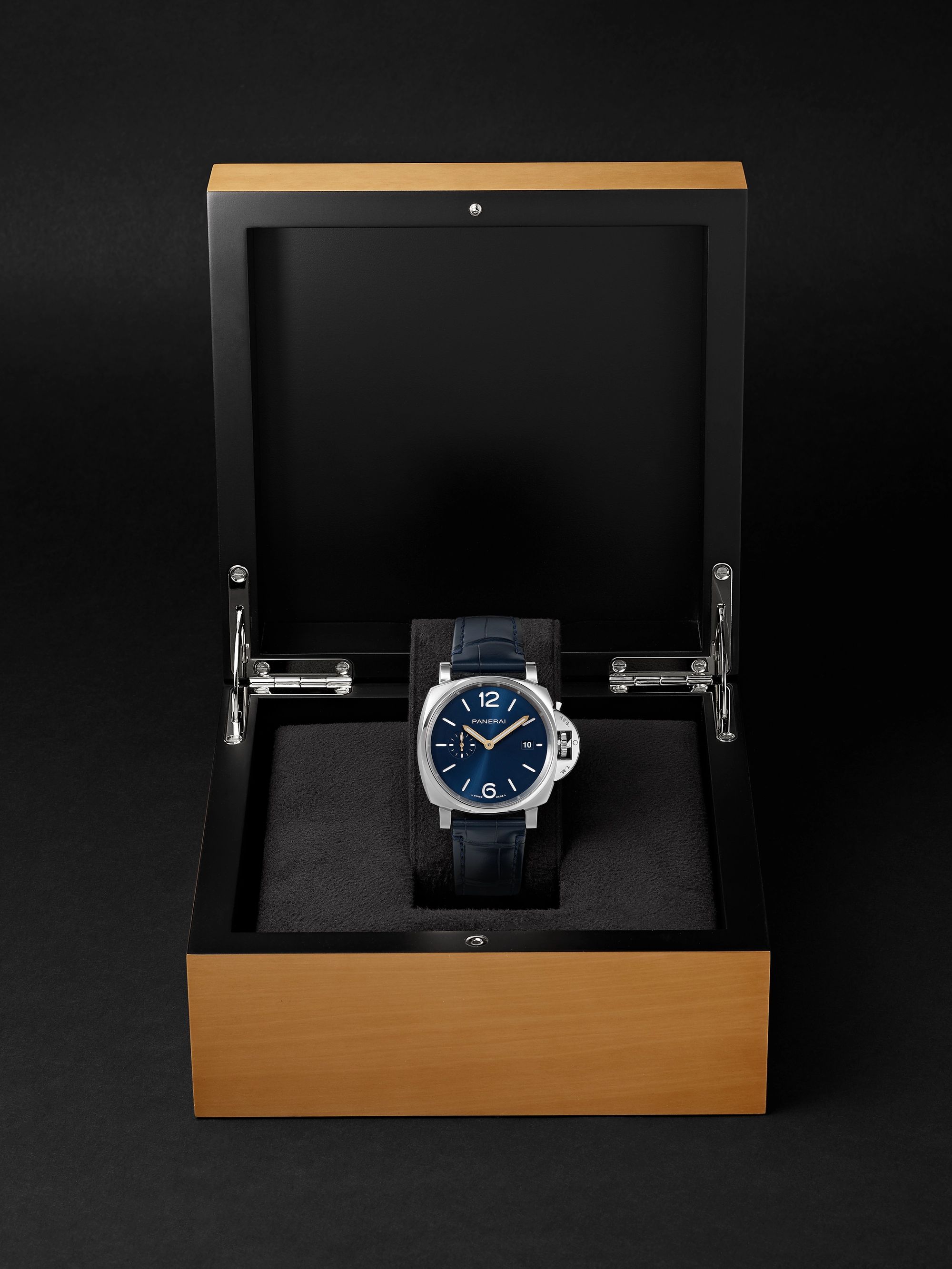 PANERAI Luminor Due Automatic 42mm Stainless Steel and Alligator Watch, Ref. No. PAM01274